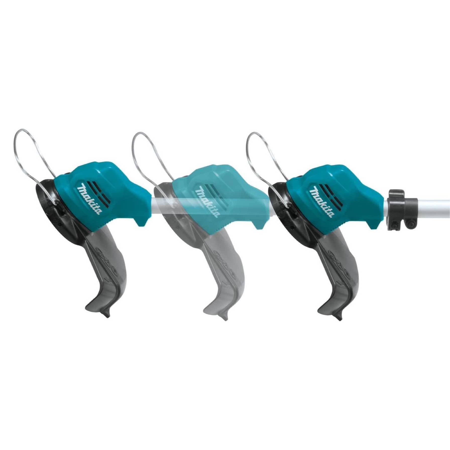 Makita Cordless Grass Trimmer + 12 V Li-Ion Batteries & Charger, UR100DWME