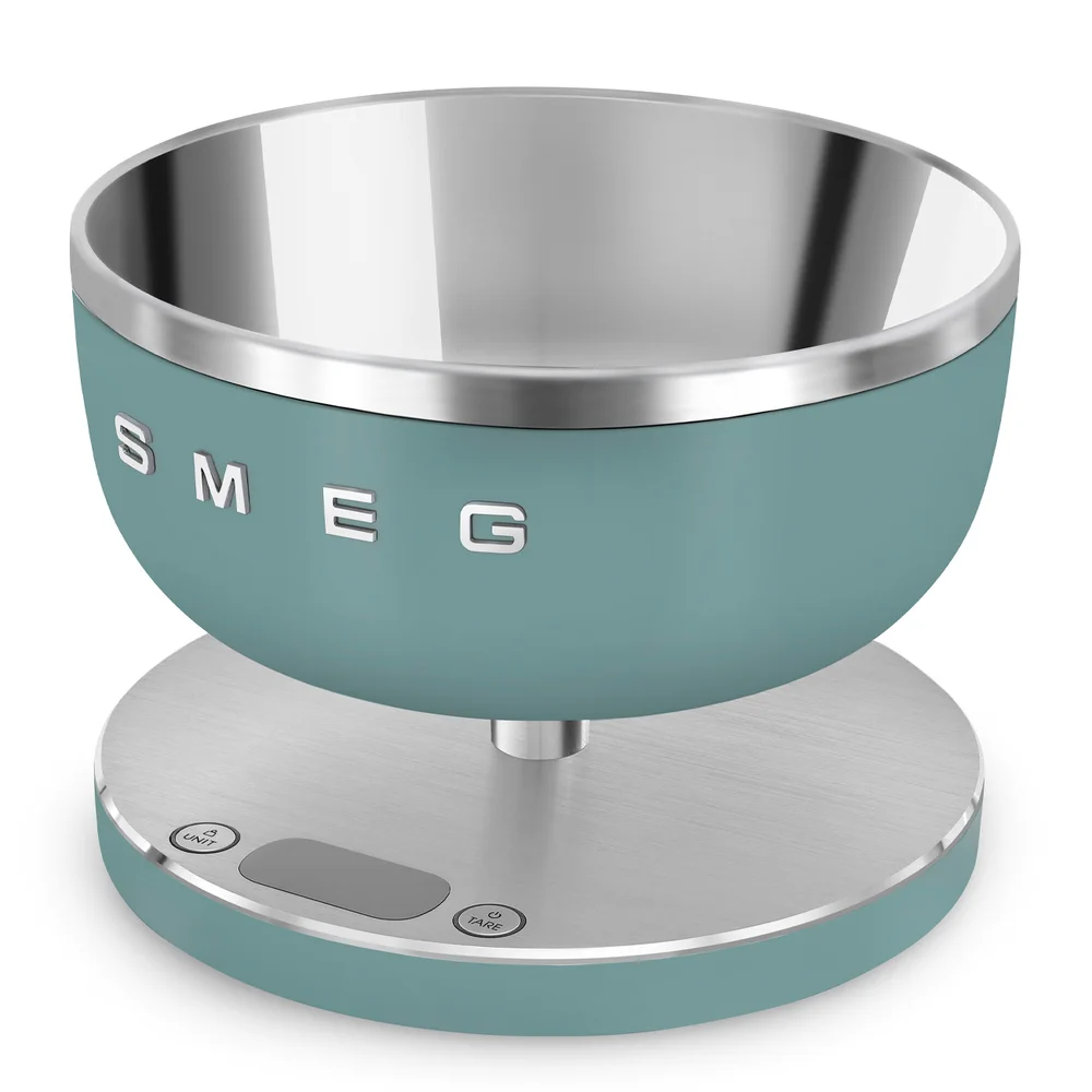 Smeg Collezione Aesthetic Digital Kitchen Scale, KSC01EGMWW (5 Kg)