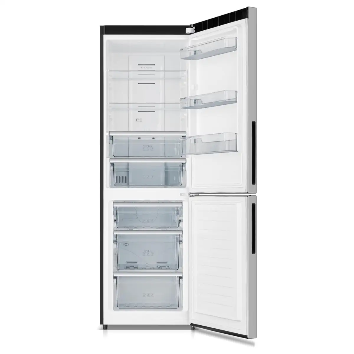 Hoover Freestanding 2-Door Refrigerator, HBR-K414-S (414 L)