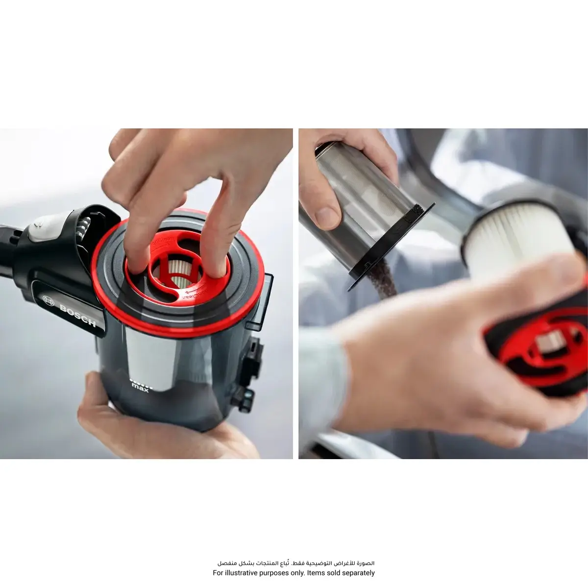 Bosch Unlimited 6 Rechargeable Cordless Stick Vacuum Cleaner, BCS712GB (18 V)