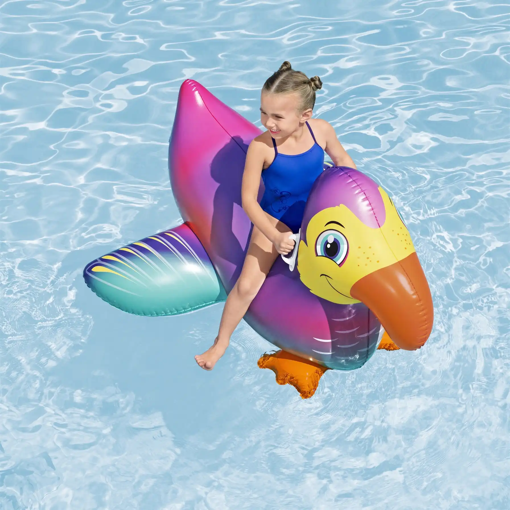Bestway Dandy Dodo Ride-On Inflatable Pool Float (1.41 x 1.13 m)