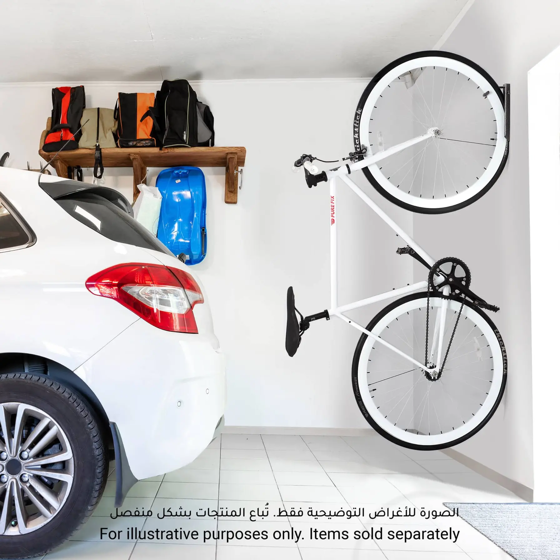 Delta Single Bike Wall Mount Rack