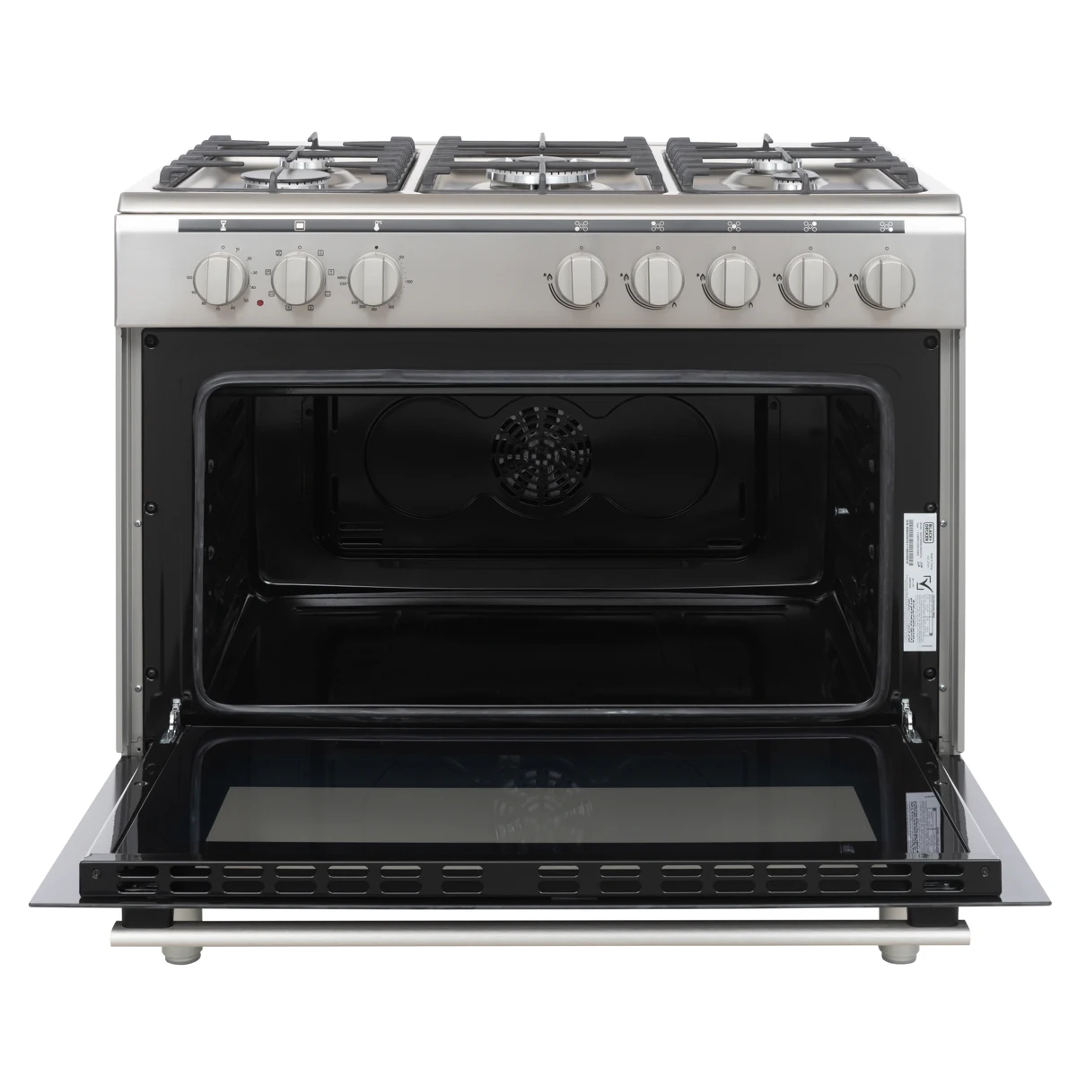 Black & Decker 5-Burner Freestanding Combination Gas Cooker W/Electric Oven, BXOFM905.003AZVX (60 x 90 x 85 cm)