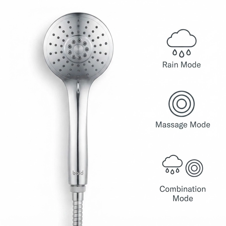Bold Lixa 3-Jets Hand Shower