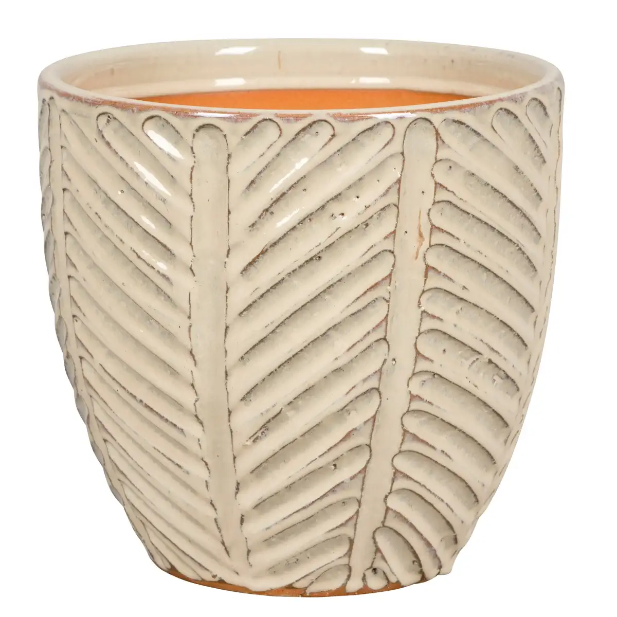Corsica 24I Ceramic & Clay Plant Pot (22 x 21 cm)