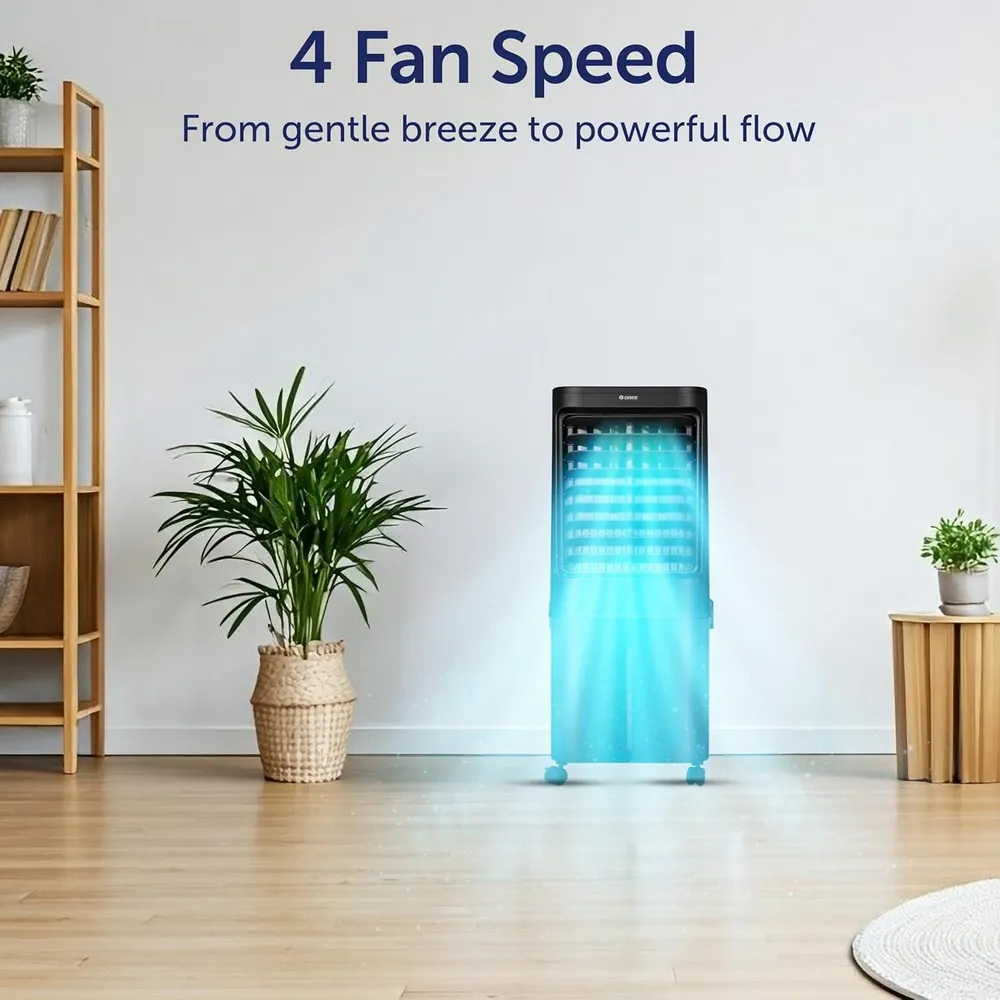 Gree 4-Speed Air Cooler W/Remote, GCL-4001DGL (40 L, 30-40m²)