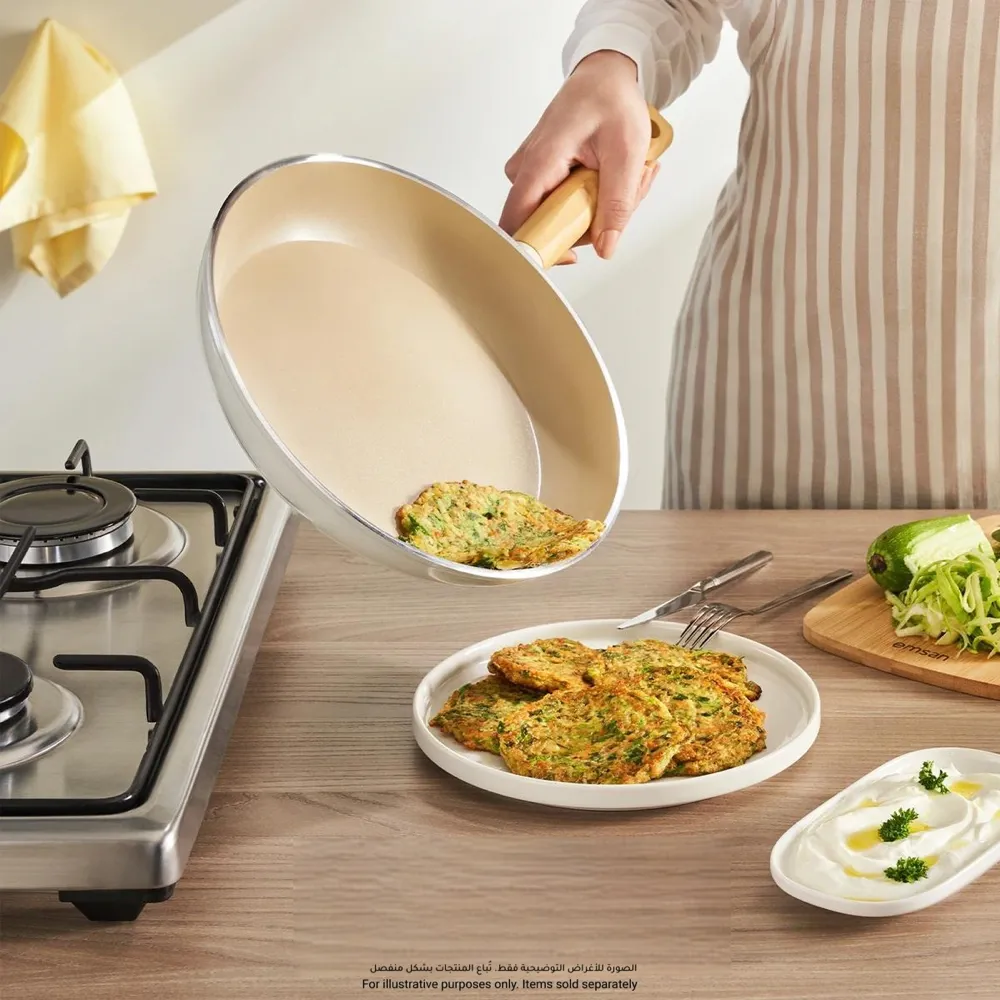 Home Maker Swiss Crystal Ceramic Non-Stick Frypan (Dia. 20 cm)