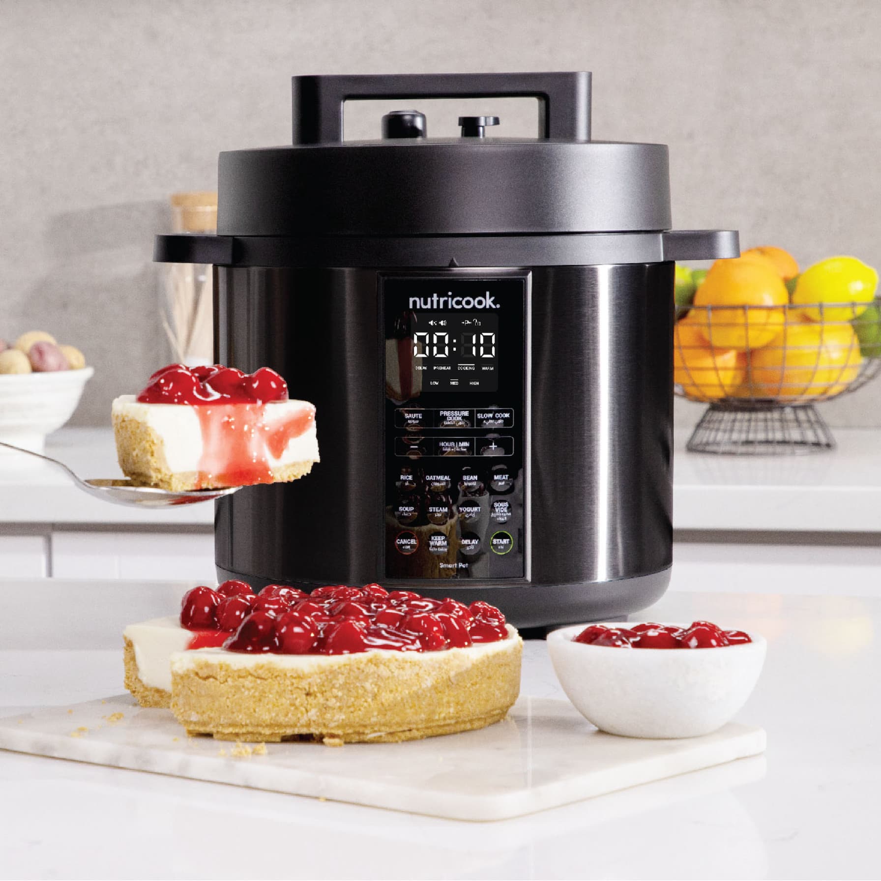 Nutricook Smart Pot 2 Electric Pressure Cooker, NC-SP204K (6 L) 