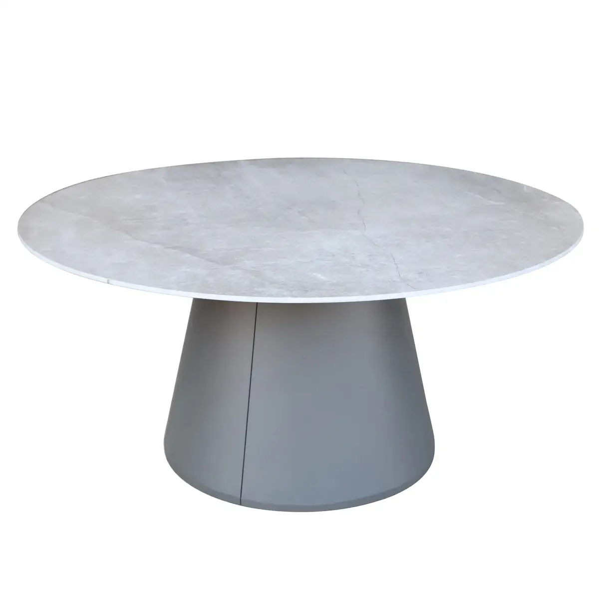 Fairstone Steel Base 4 Seater Outdoor Dining Table