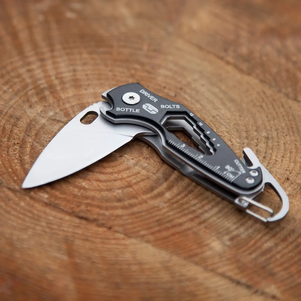 True Utility Smartknife Stainless Steel Multitool Knife, TU573 (99 x 33 x 11 mm)
