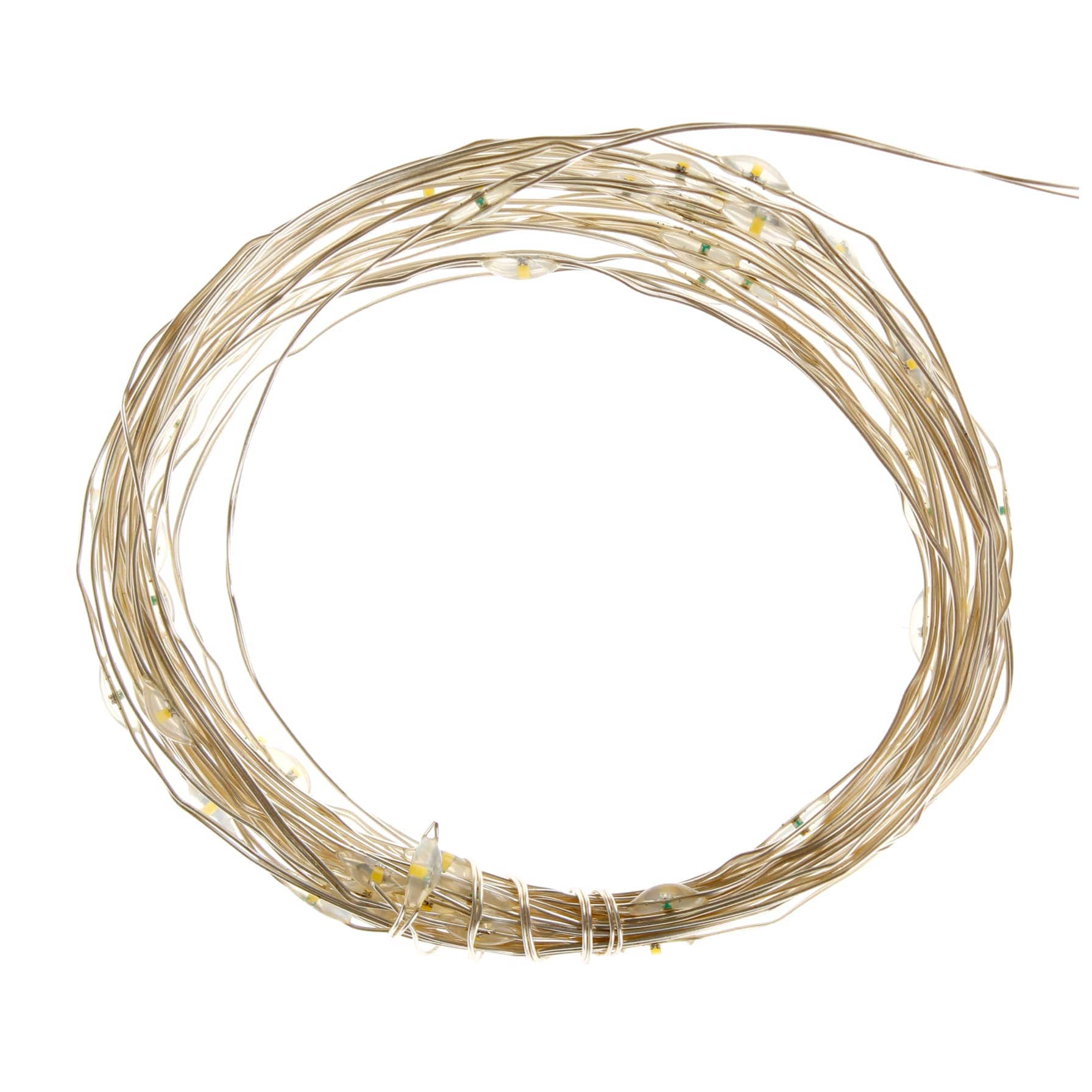 The Outdoor Living Company Solar 50 LED Microbrights Pin Wire Lights (Warm White)