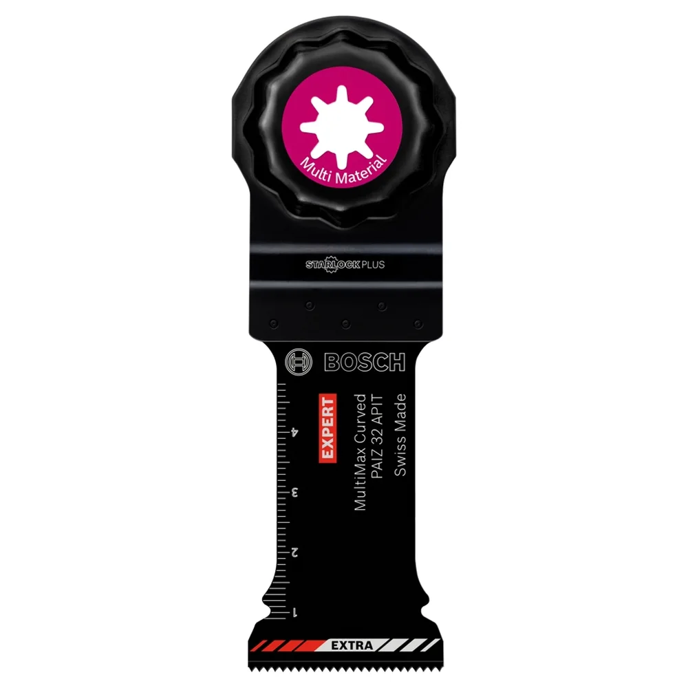 Bosch EXPERT Starlock Plus Carbide Multi-Material Plunge Cut Blade, PAIZ32APIT (32 mm)