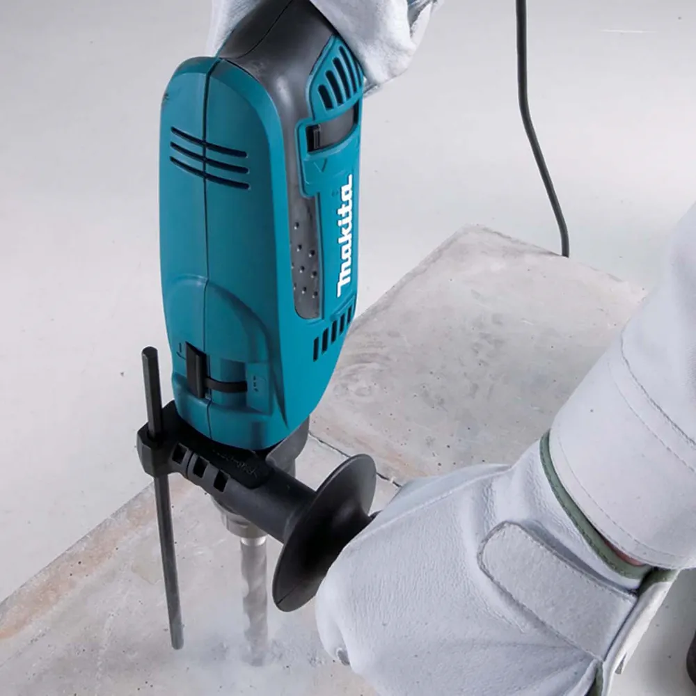 Makita Corded Hammer Drill W/Bit Set, HP1640KX3 (1.6 cm, 680 W)
