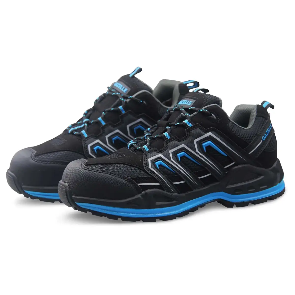 Rapid Composite Low Cut Safety Shoes, GS9910-42 (42 EU, Black)