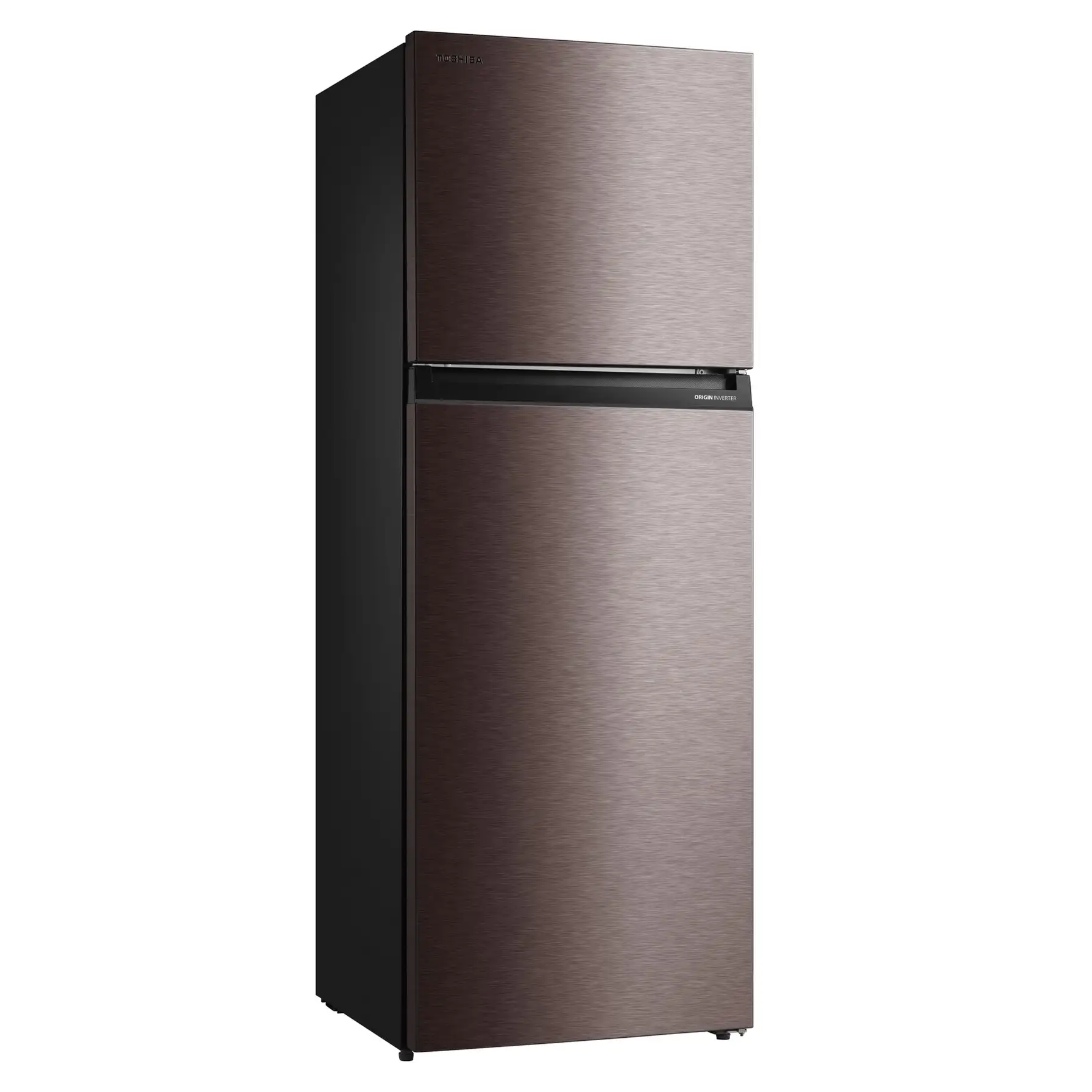 Toshiba Free-standing 2 Door Refrigerator GRRT468WE-PM (338 L) + Free Standing Washing Machine Front Load TW-BK100GF4B(SK) (10 Kg) 
