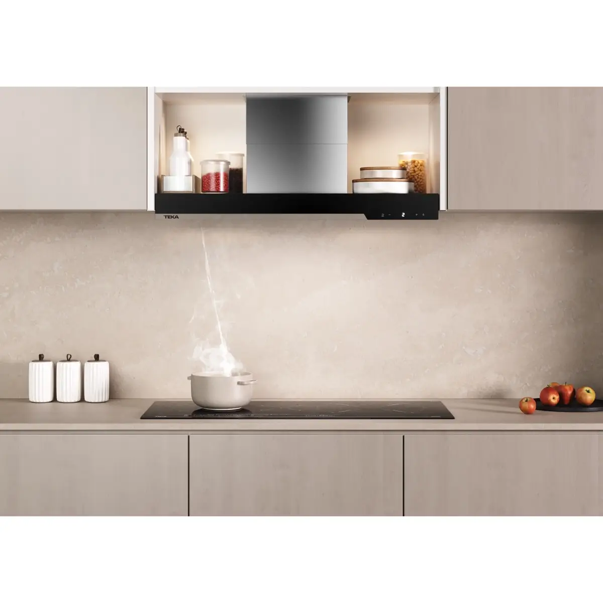 Teka Built-In Fully Integrated Chimney Hood, GFI 97350 EOS (31-37 x 89.2 x 25.5-30.5 cm)