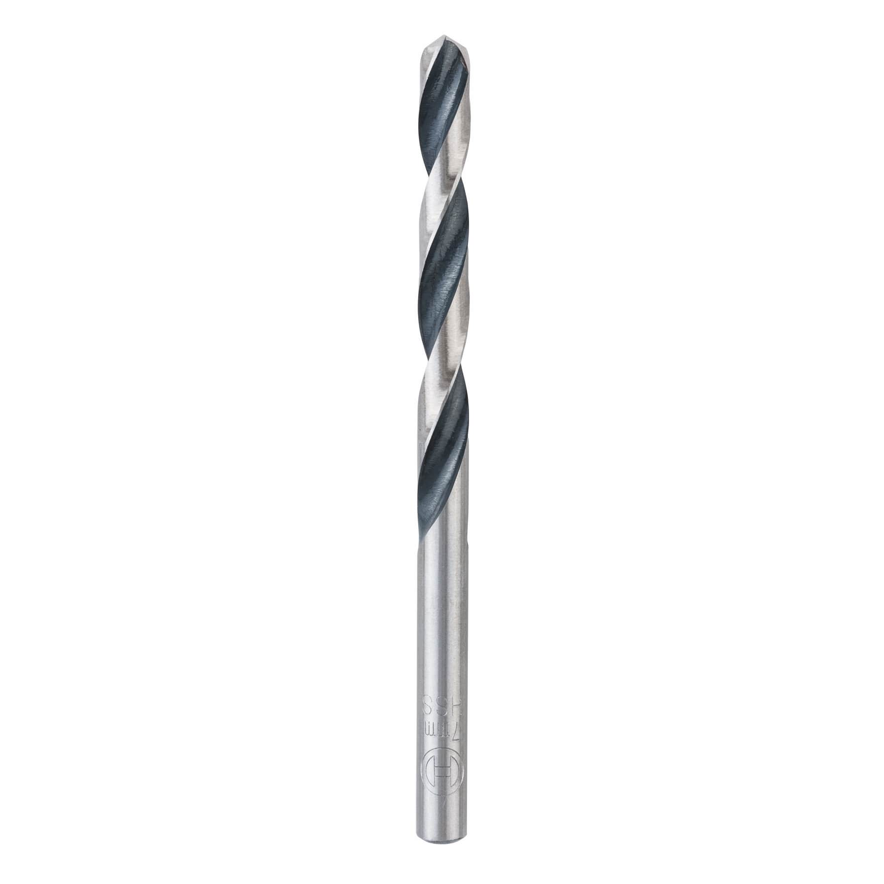 Bosch HSS PointTeq Metal Twist Drill Bit Pack (0.7 x 6.9 x 10.9 cm, 10 Pc.)