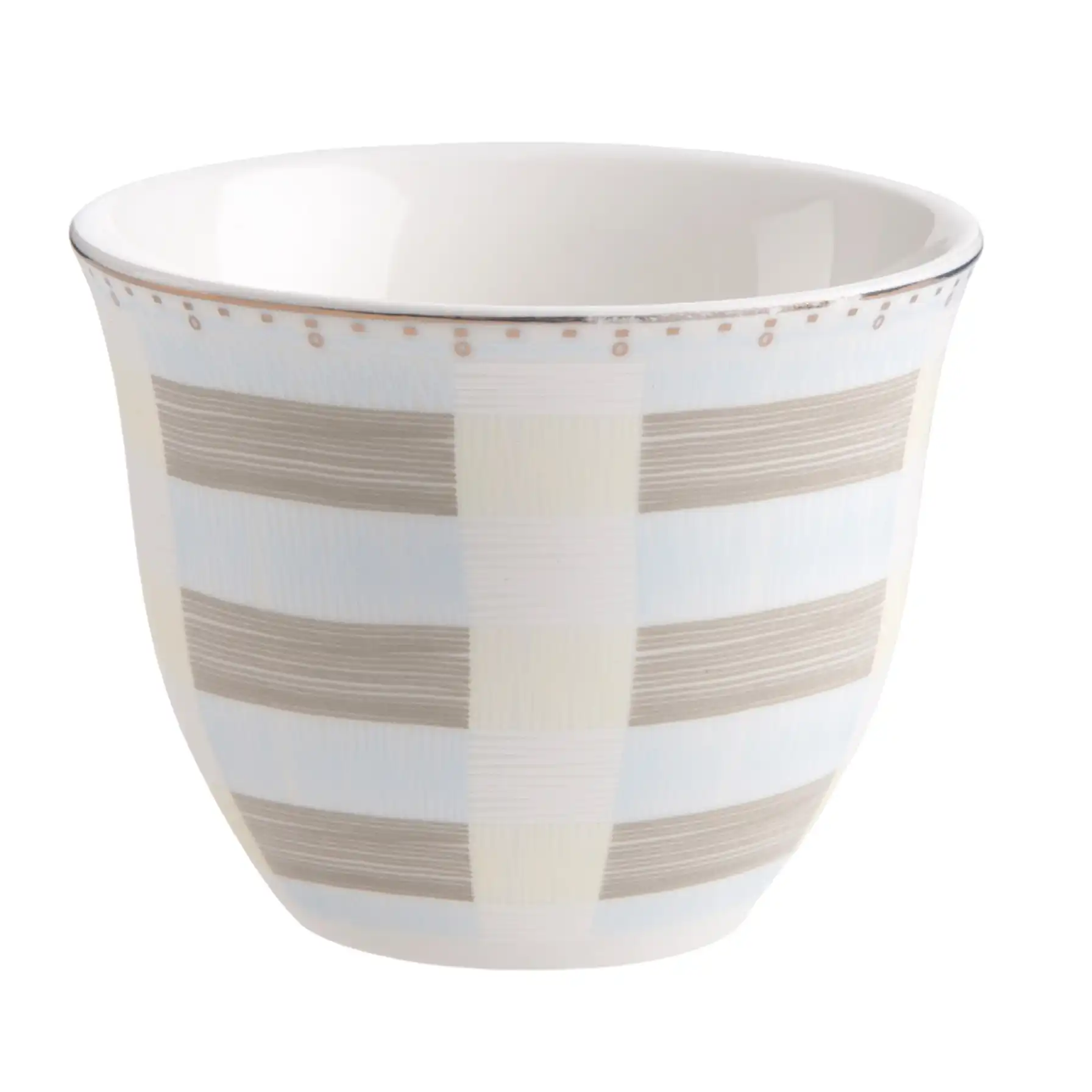 Orchid Prisma Ceramic Cawa Cup Set (12 Pc.)