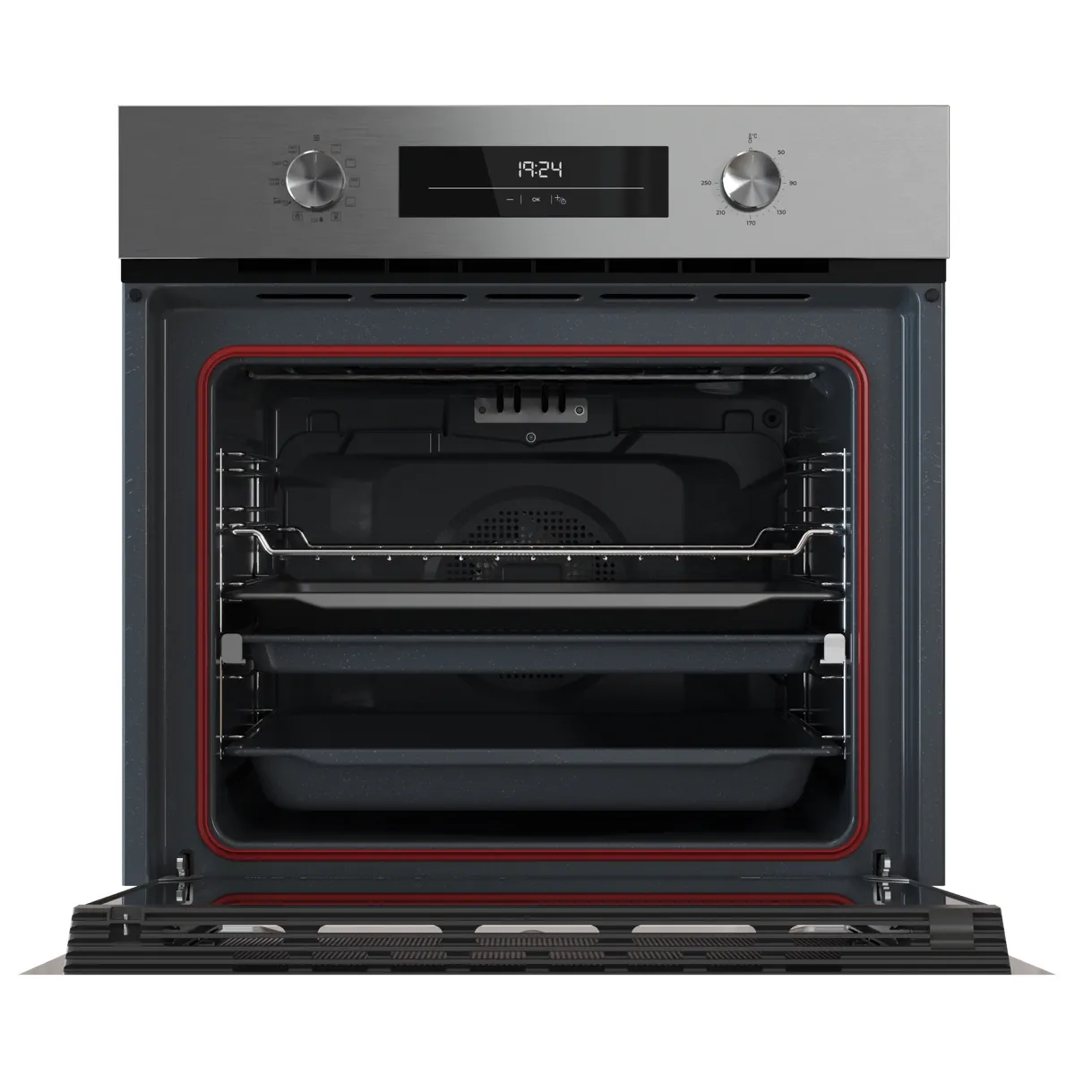 Teka Multifunction Electric Oven W/9 Cooking Functions & HydroClean System, NEO HSB 6456 SS (71 L)