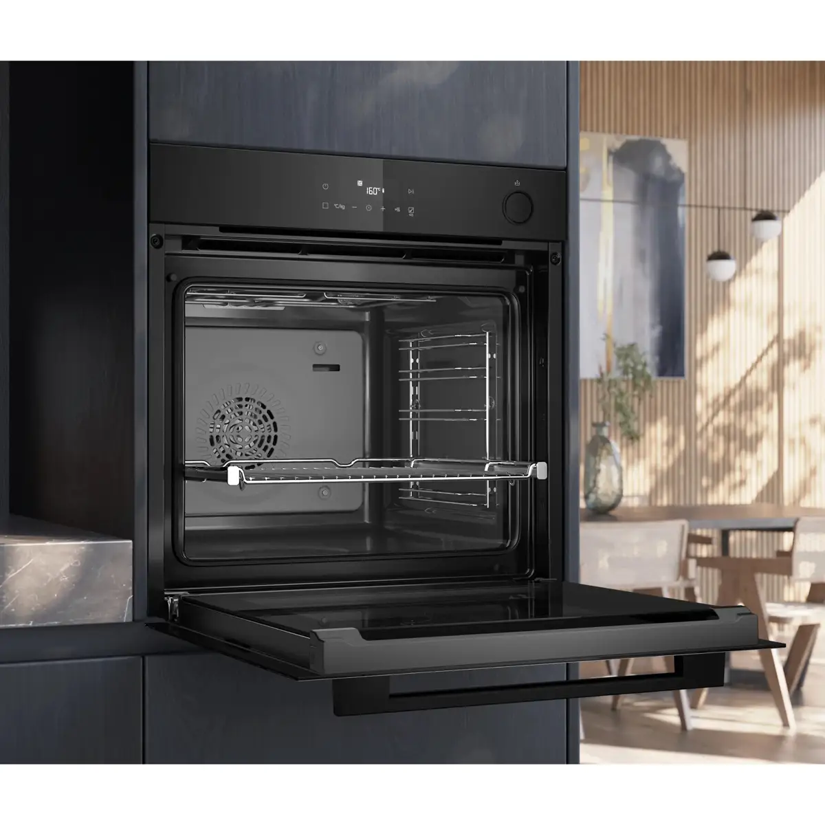 Siemens IQ300 Built-In Electric Oven W/Steam Function, HR232GES3M (71 L)