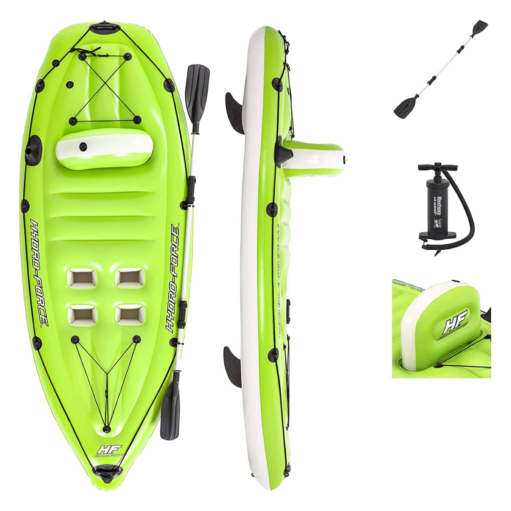 Bestway Hydro Force Koracle Inflatable Fishing Boat (270 x 100 cm)