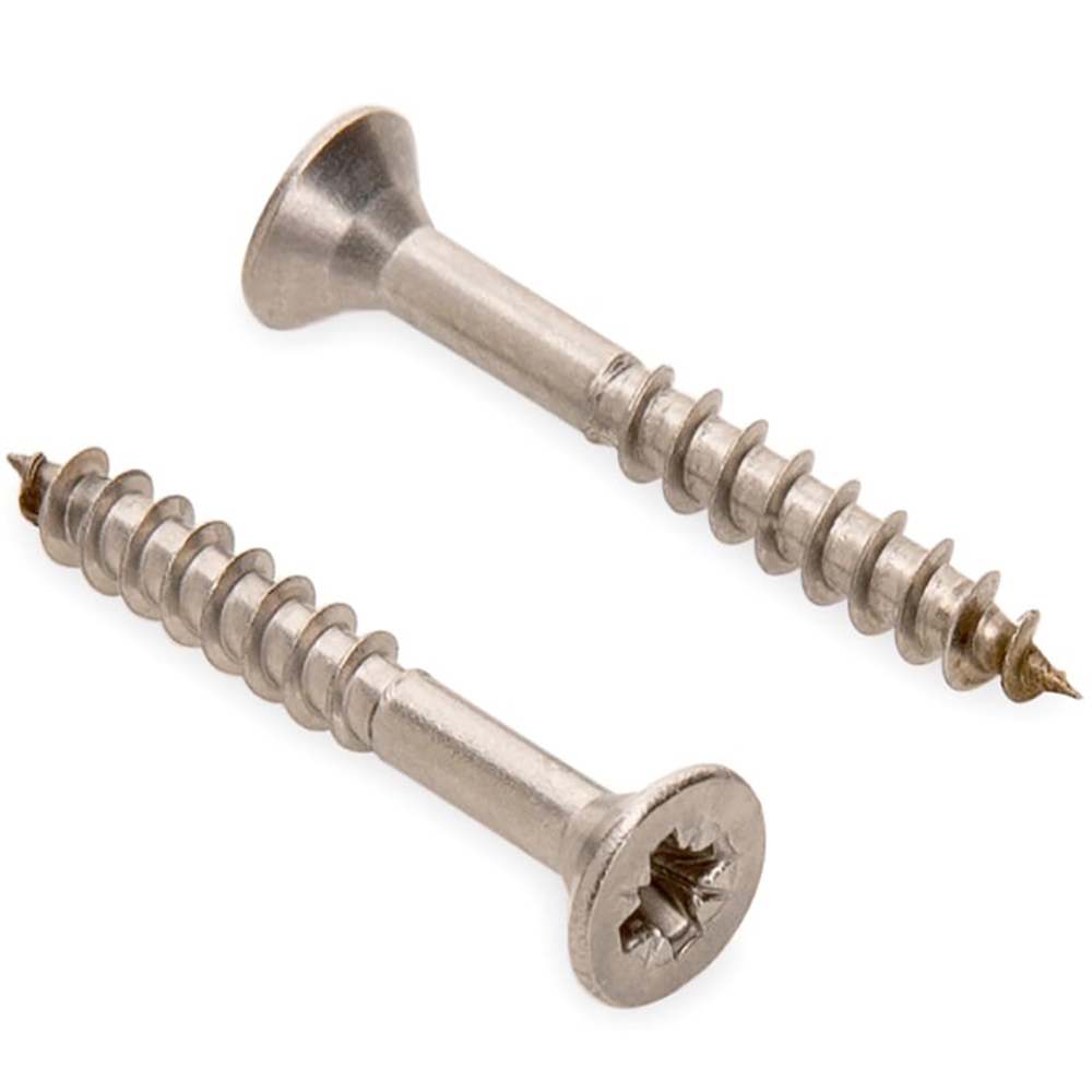 Suki Basic PZ2 Chipboard Screw (4 x 30 mm, Pack of 10)