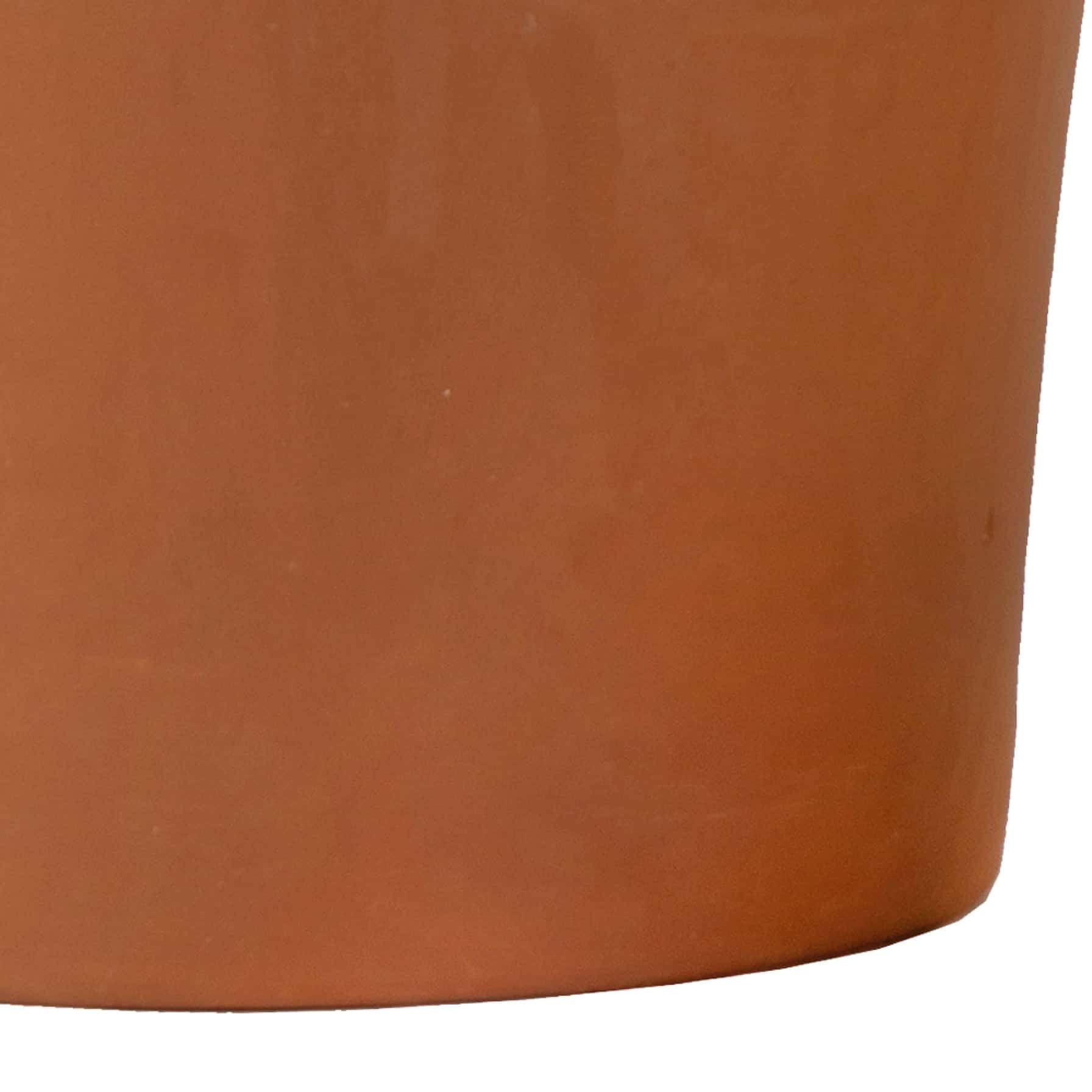 Glazed Terracotta Sparta Epsilon Plant Pot Generic (24 x 24 x 18.5 cm, Small)