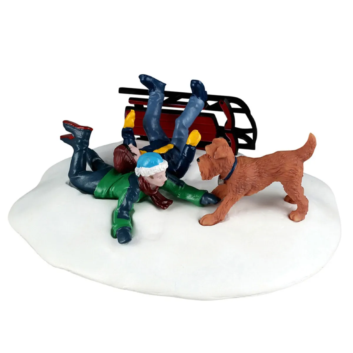 Lemax Winter Wipeout (Multicolor, L 10.3 x W 8.8 x H 4.1 cm)