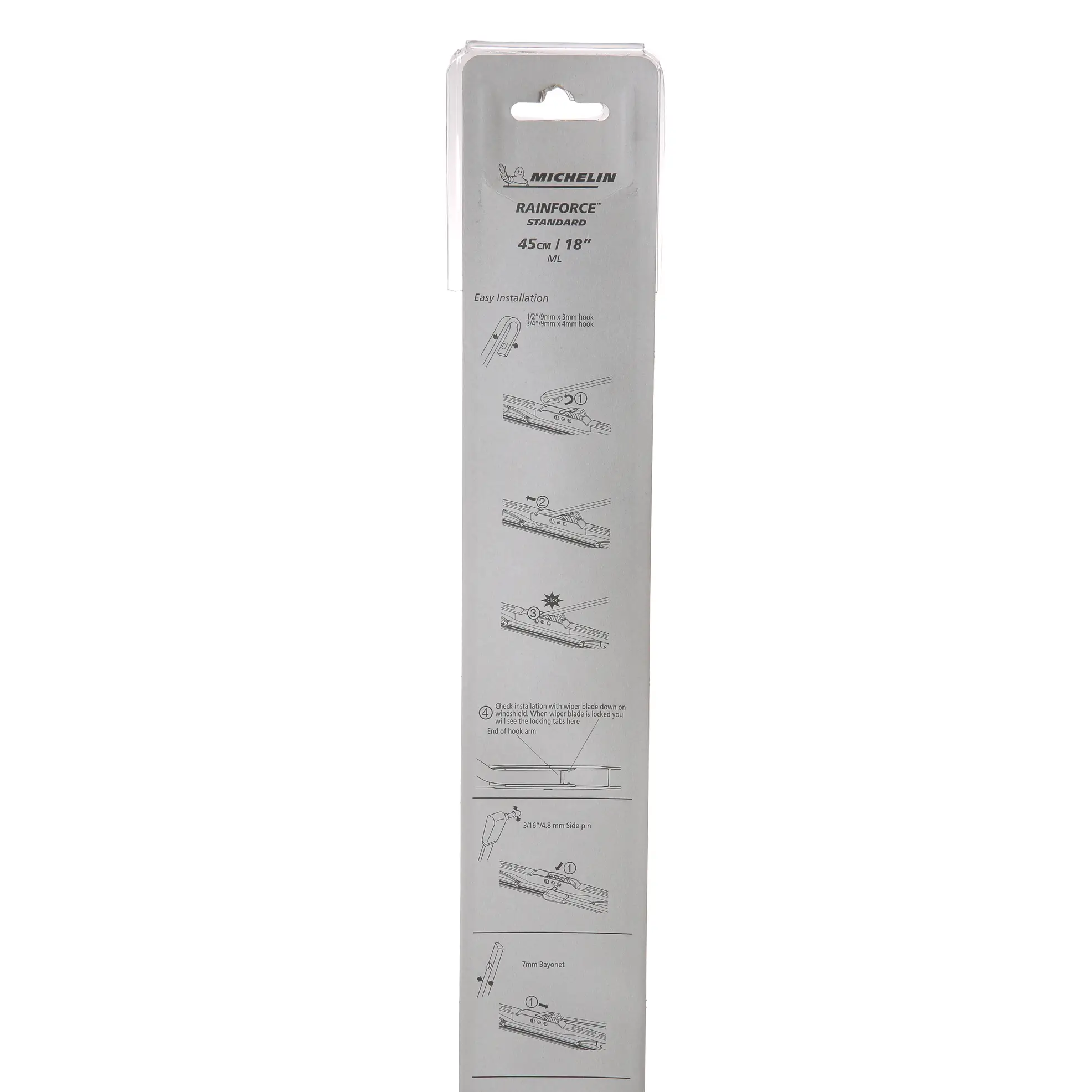 Michelin Rainforce Wiper Blade (45 cm)