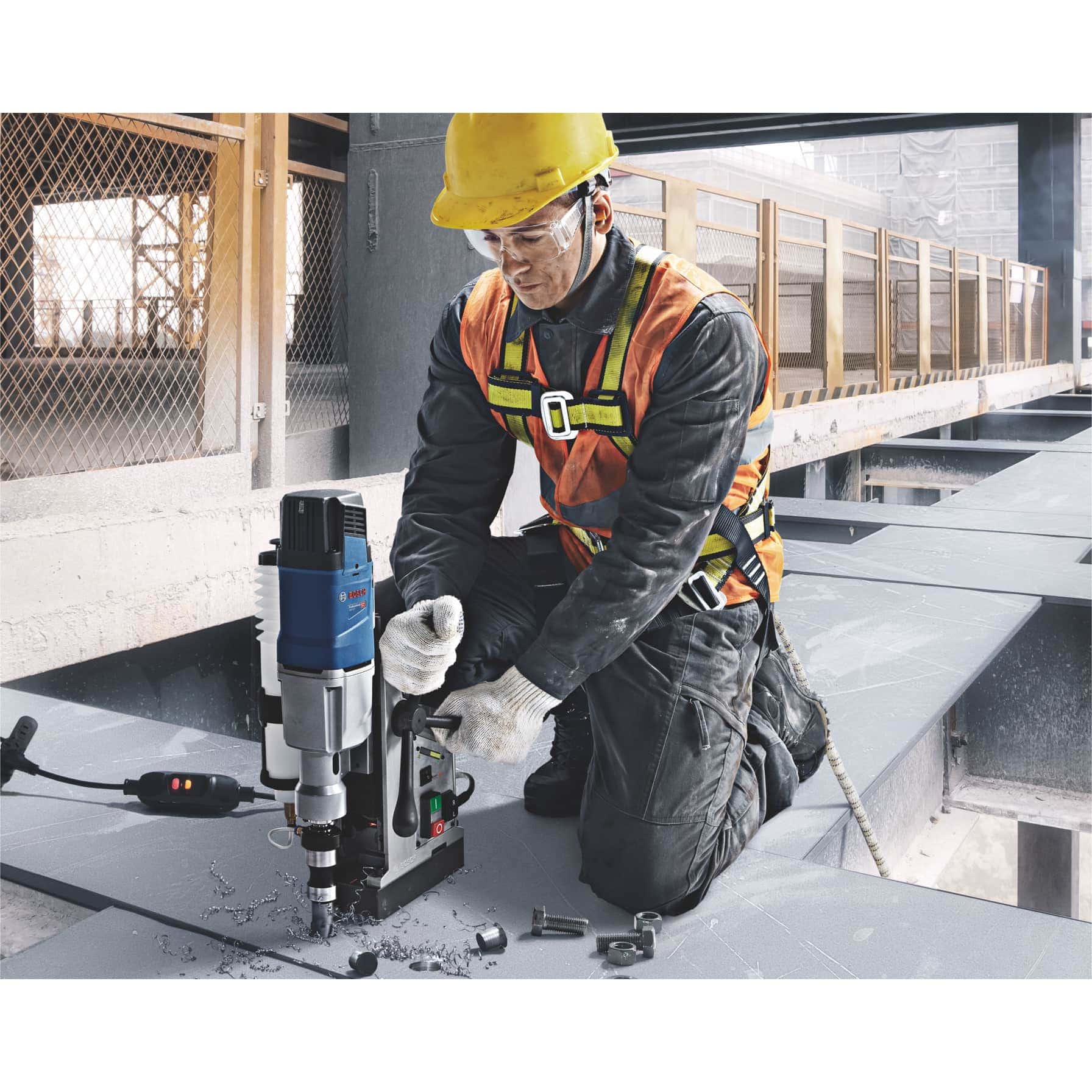 Bosch Professional GBN 50-2 Corded Magnetic Drill Machine (1200 W)