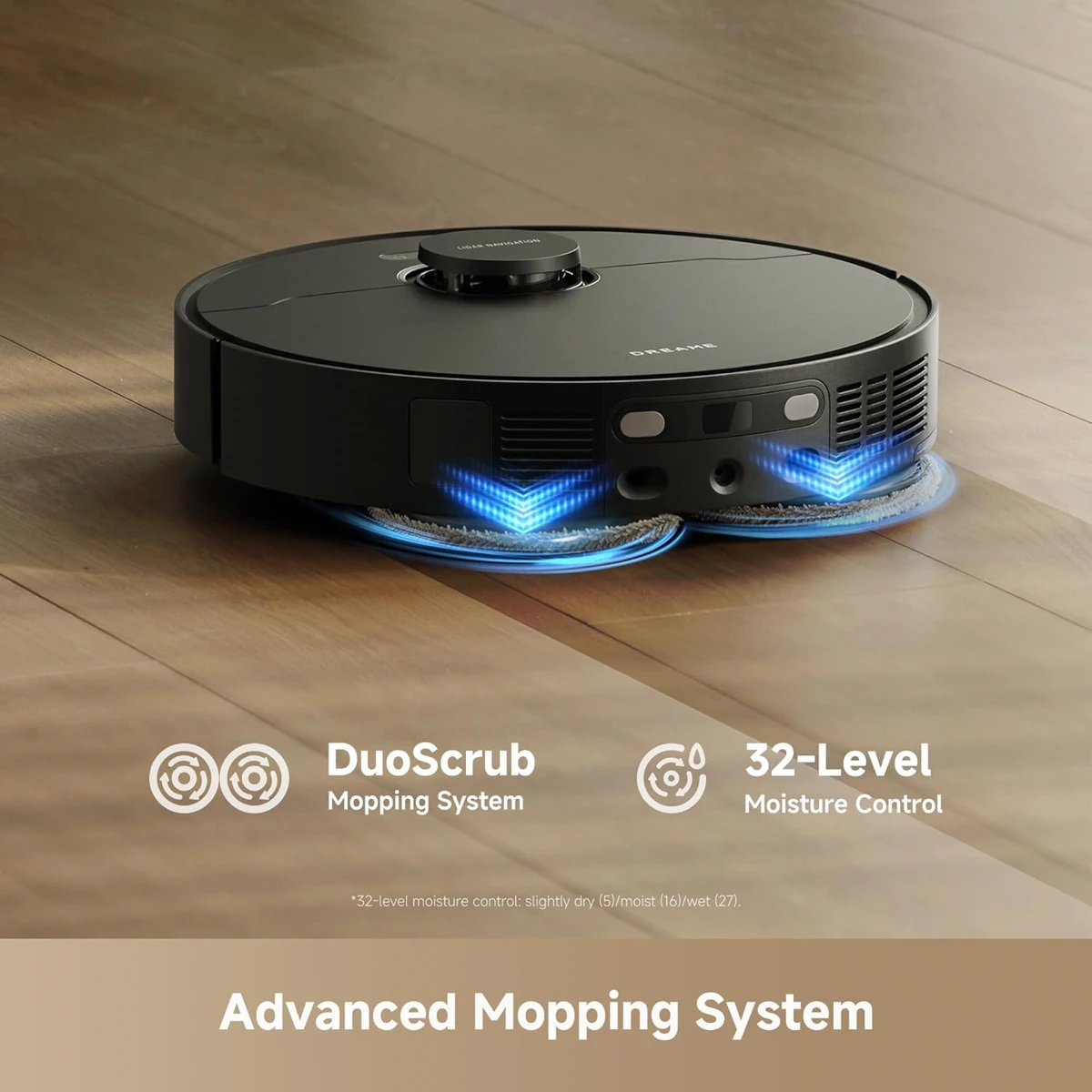 Dreame L50 Ultra-Robotic Vacuum Cleaner, RLL53SE-Black