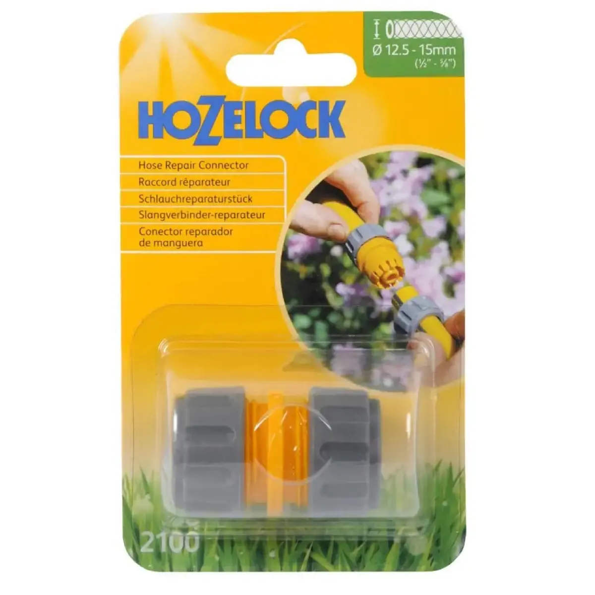 Hozelock Hose Repair Connector (1.25 & 1.5 cm)