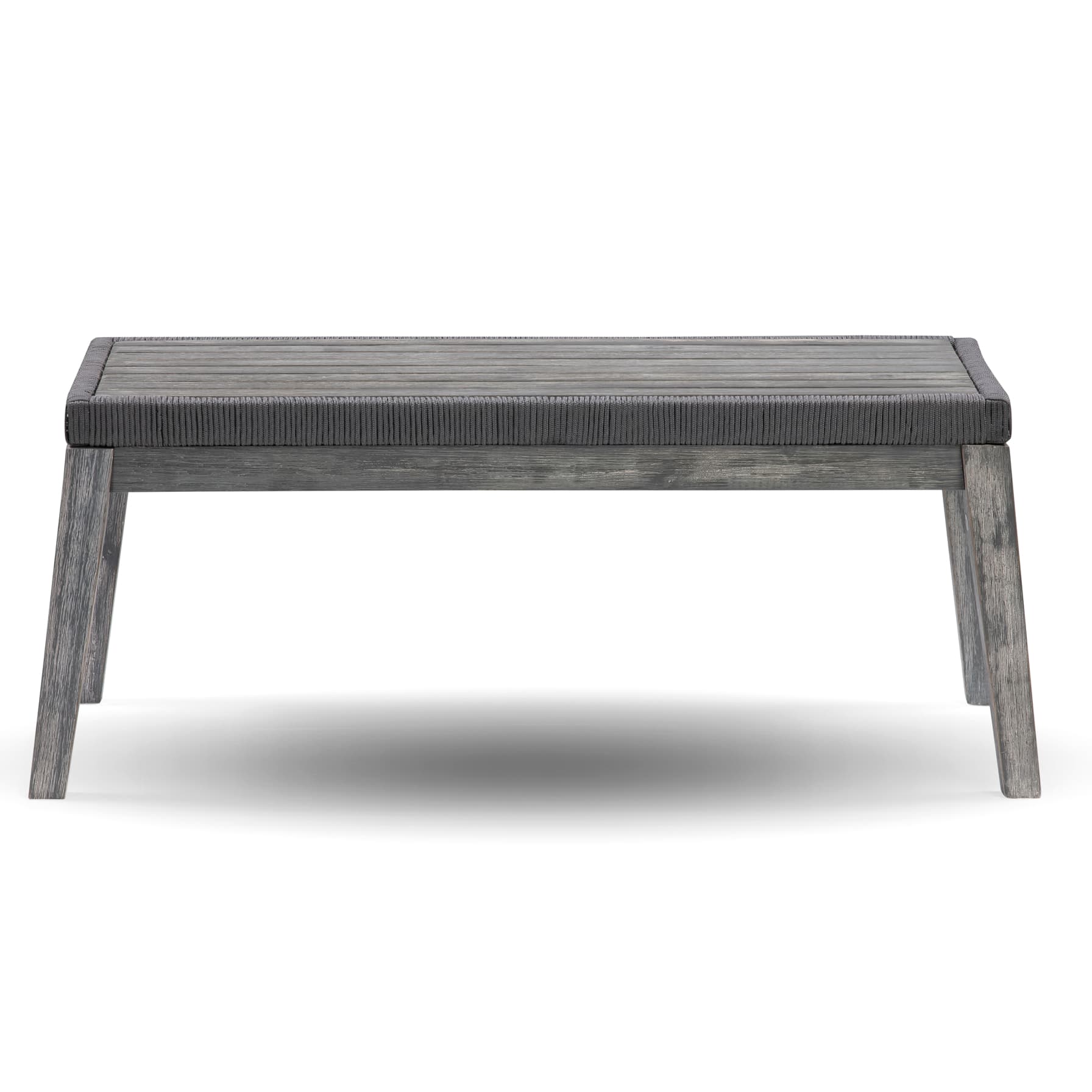 Lexington Acacia Wood & Rope Coffee Table Generic (100 x 50 x 39 cm)