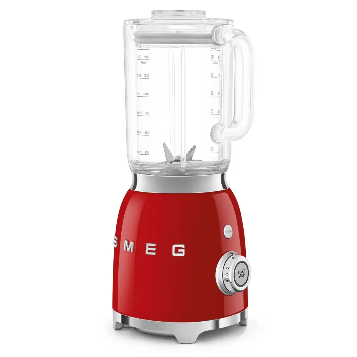 SMEG 50's Style Retro Jug Blender, BLF03RDUK (1.5 L, 800 W, Red)