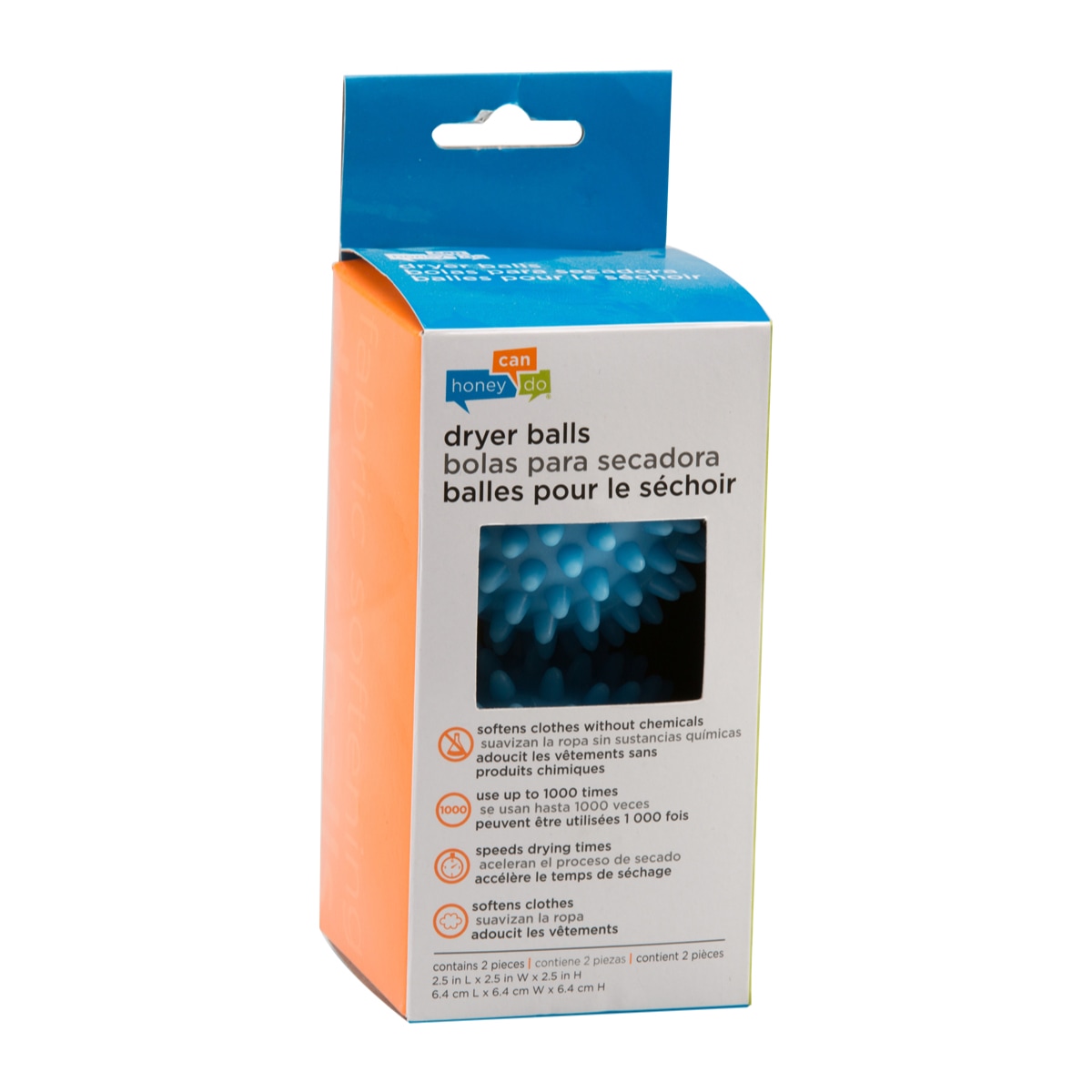 Honey-Can-Do Fabric Softening Dryer Balls (Set of 2)