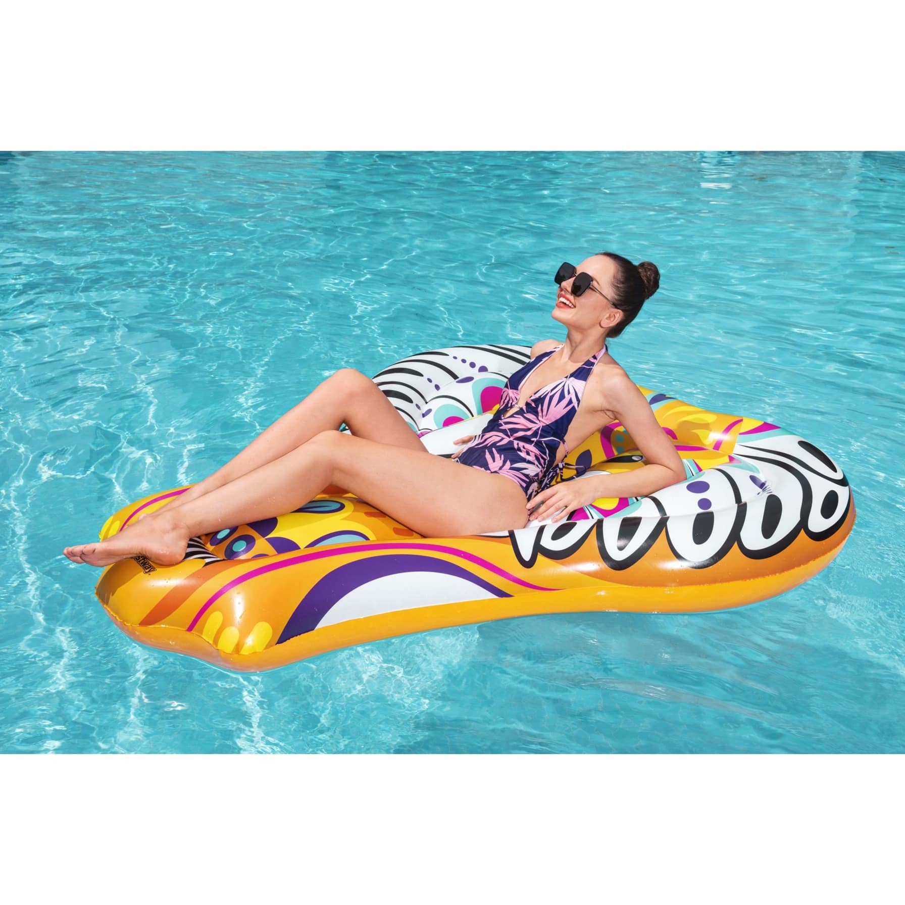 Bestway Vinyl Flirty Fiesta Elephant Island Float (1.83 x 1.53 m)