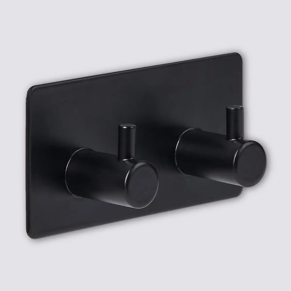 5Five Stiky Adhesive Hook 2 Heads Stainless Steel  (Assorted Colors)