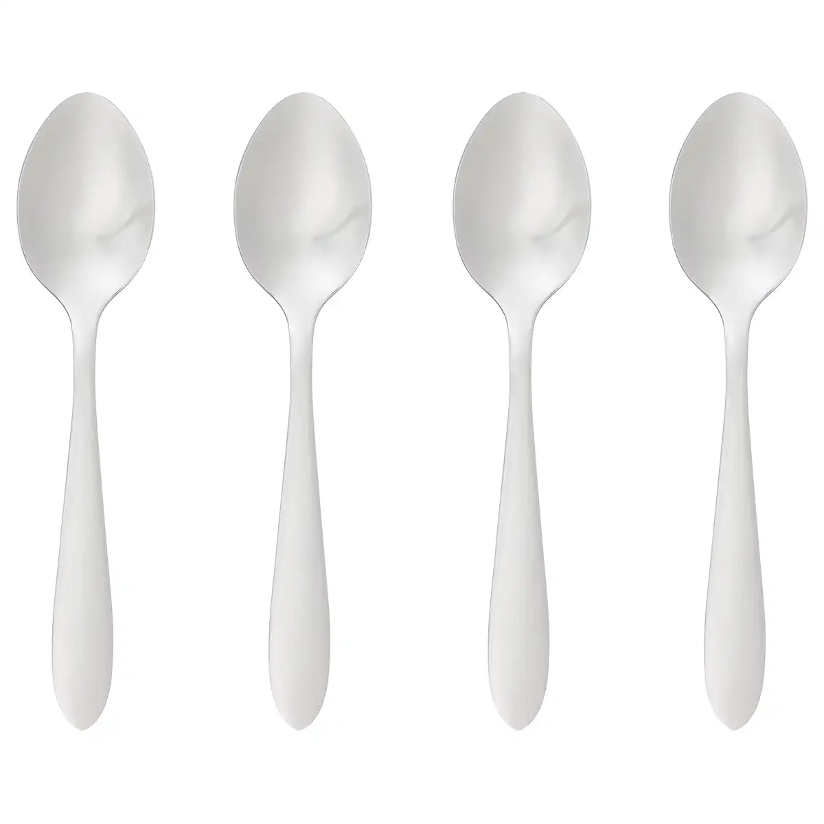 SG Tea Spoon Stainless Steel (Silver, 4 Pc.)