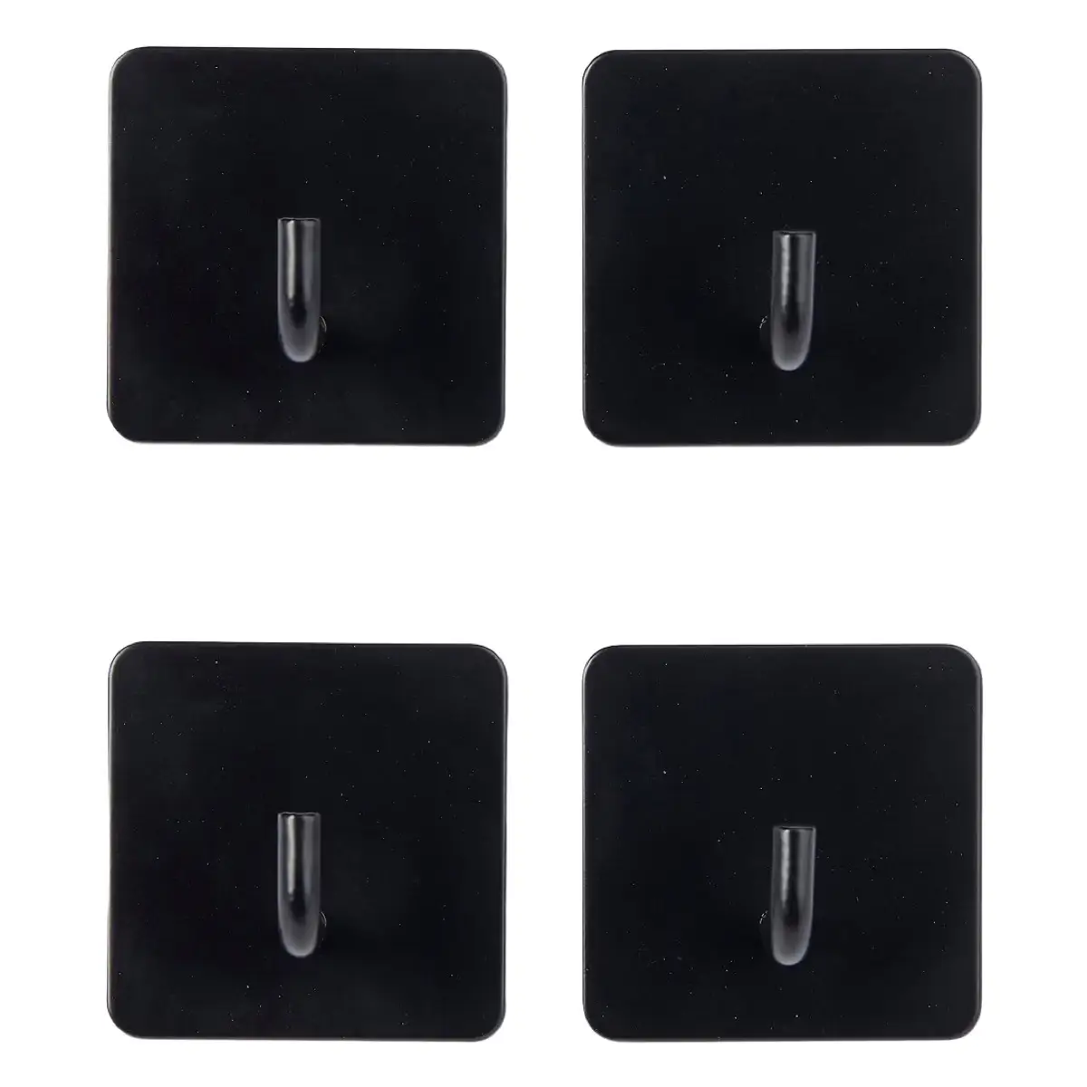 5Five Stiky Adhesive Metal Hooks Set (4 Pc, Assorted Colors)