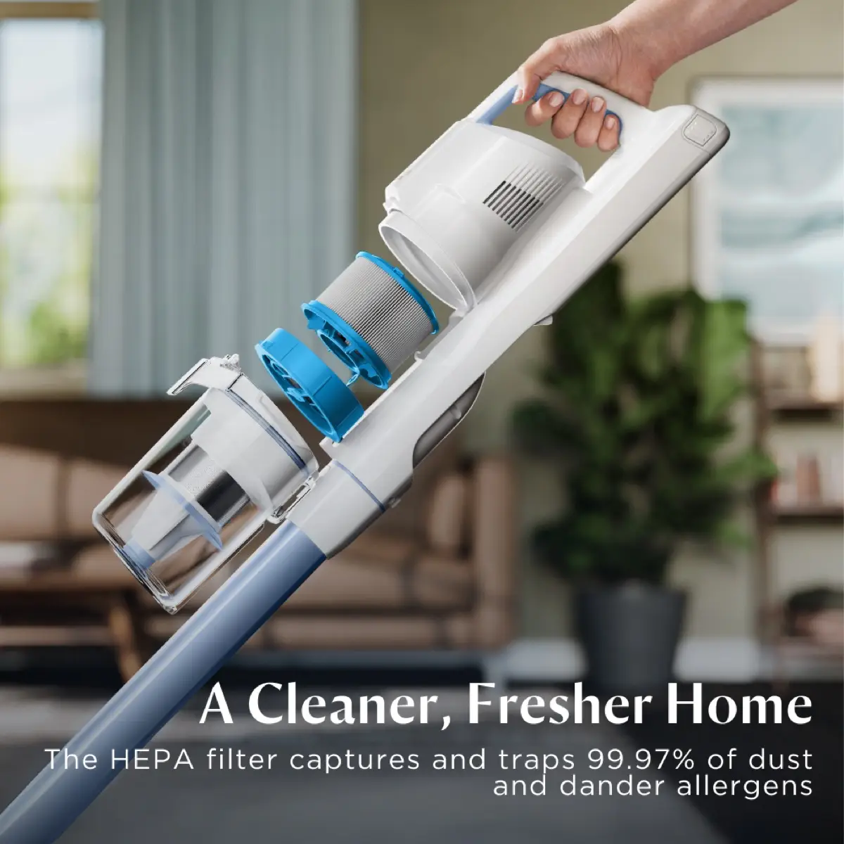 Bissell Power Clean Furguard Cordless Stick Vacuum Cleaner, 4316E (200 W)