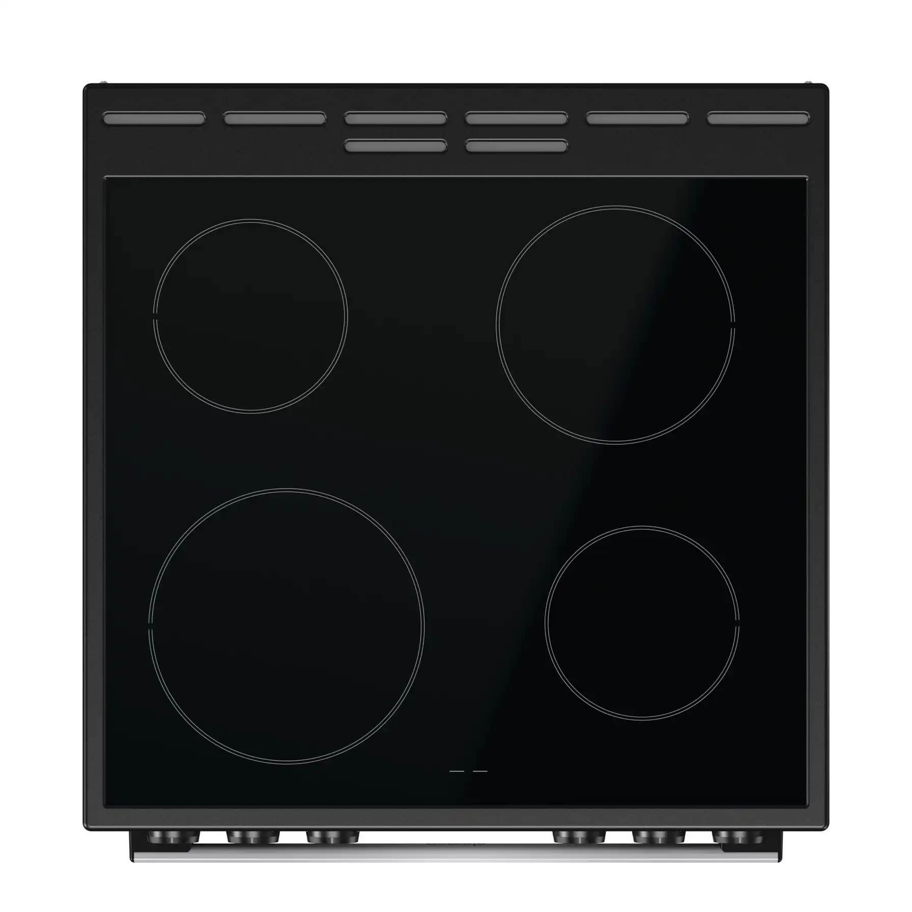Gorenje Freestanding 4-Zone Electric Cooker W/Oven, GEC6A11SG (85 x 60 x 60 cm)