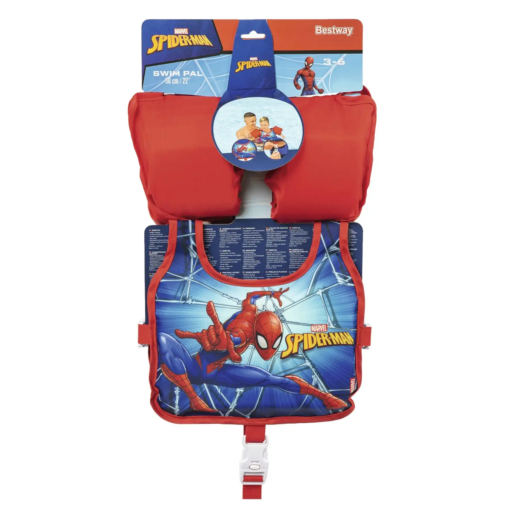 Bestway Spider-Man Kids Swim Vest