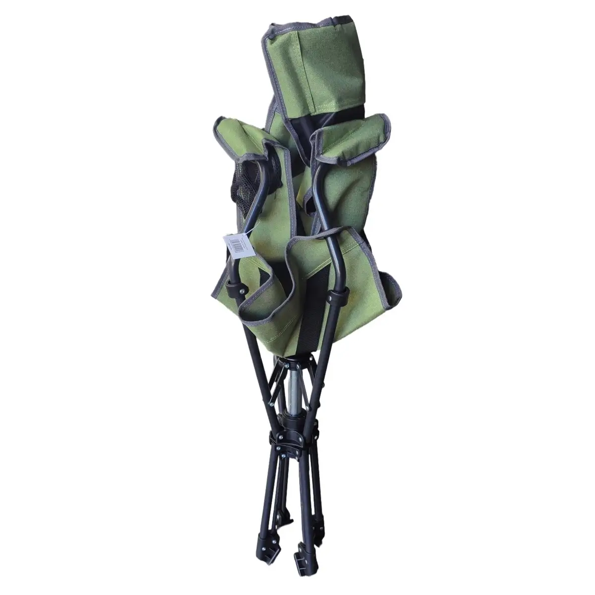Goleader Foldable Revolver Camping Chair (Grey, 53 x 84 x 89 cm)