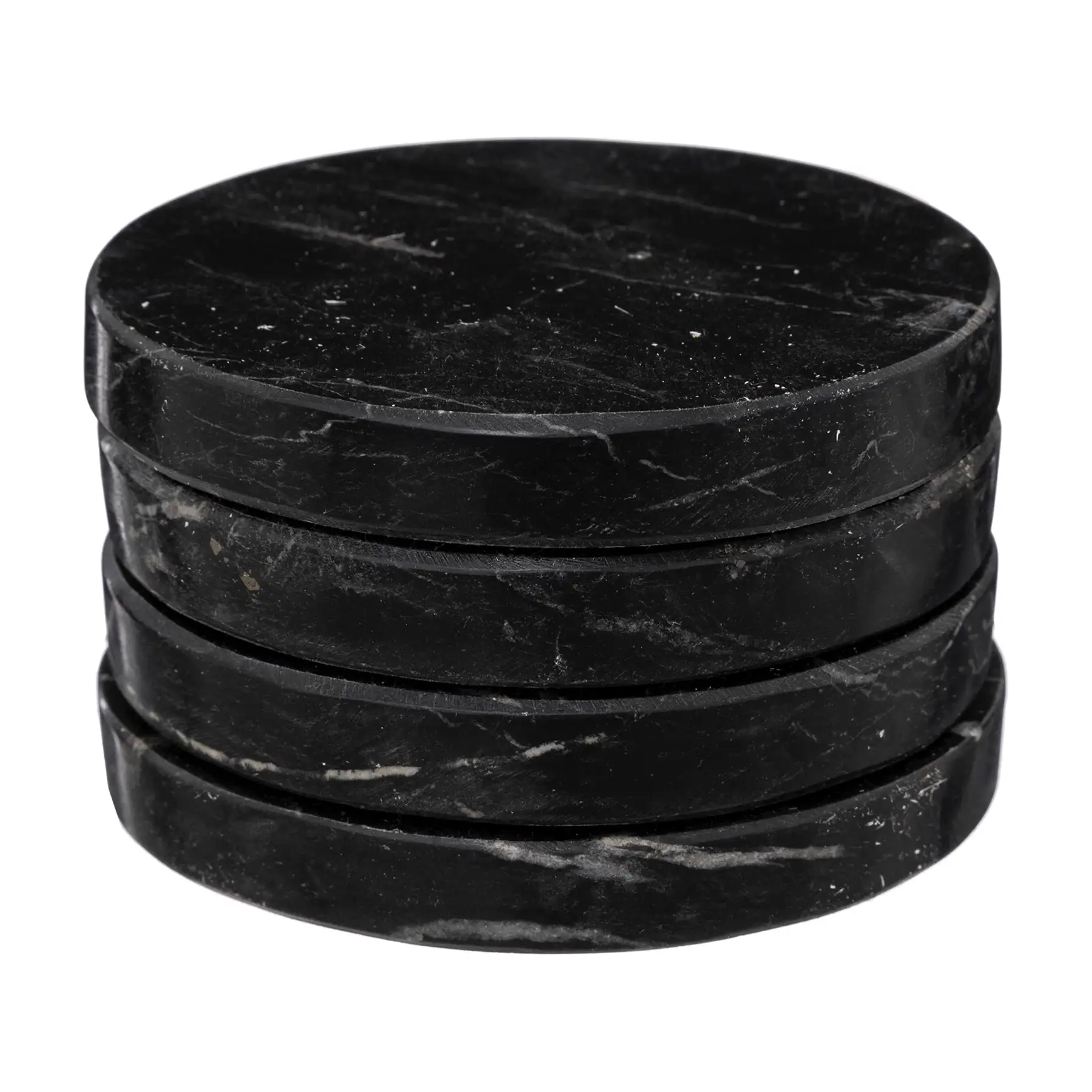 SG Sublima Marble Coaster Set (4 Pc., Black)