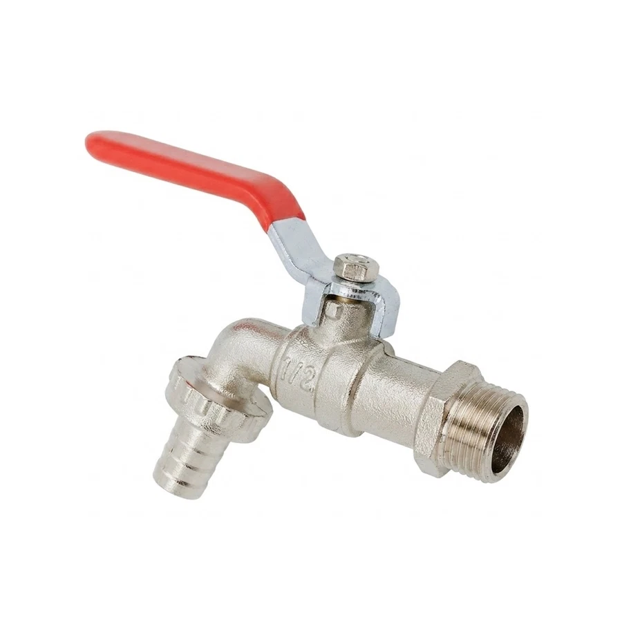 Bold Chrome Brass Garden Ball Valve Bib Tap