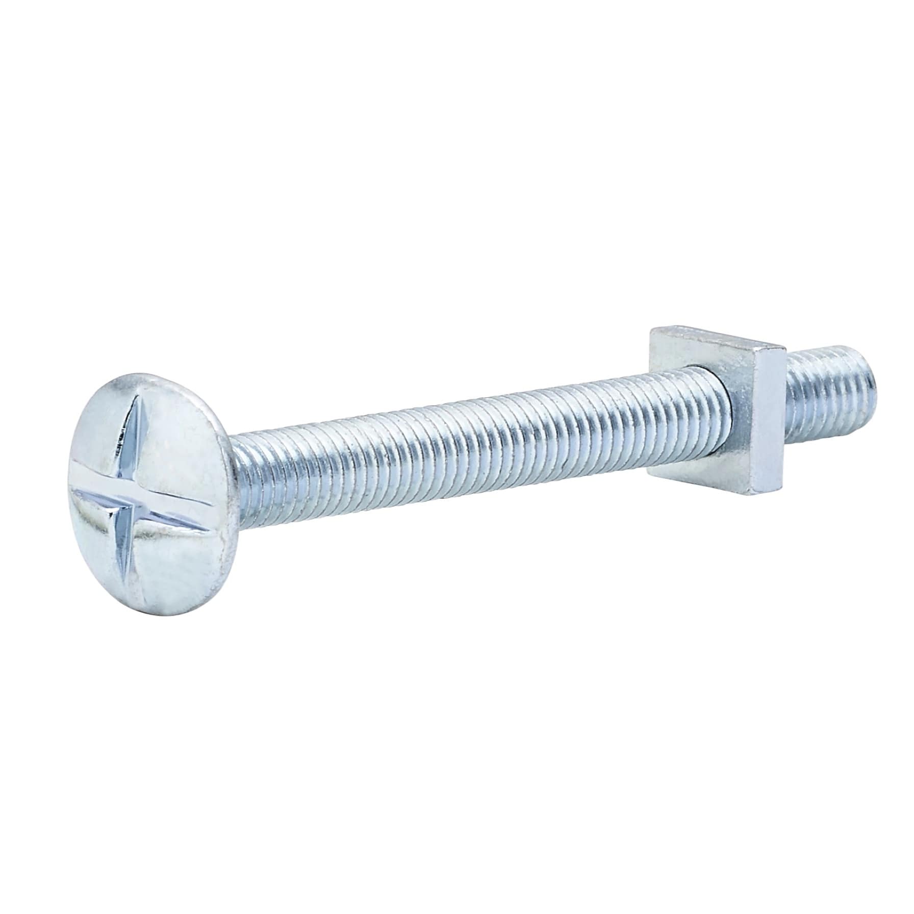 Diall Zinc-Plated Carbon Steel Roofing Nut & Bolt Pack (M5 x 50 mm, 10 Pc.)