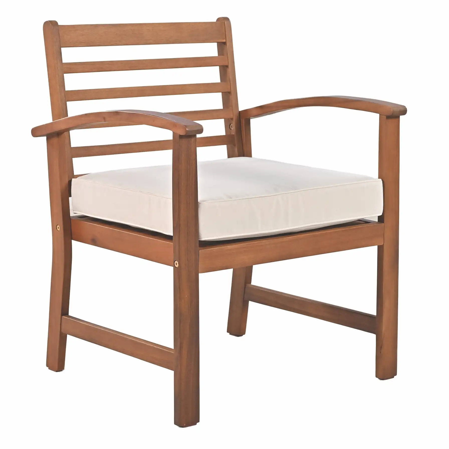 Living Accents Talbot 4 Seater Acacia Wood Outdoor Sofa Set (120 x 60 x 80 cm)