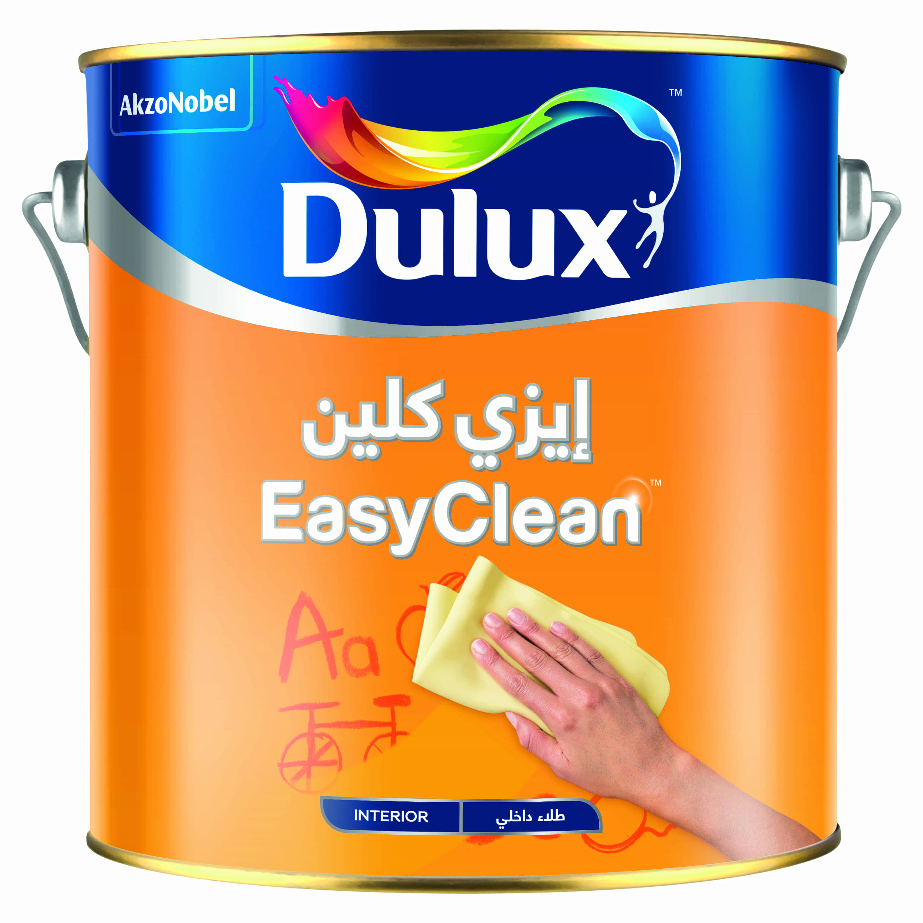 طلاء دولوكس إيزي كلين أساسي D حريري (1 لتر)