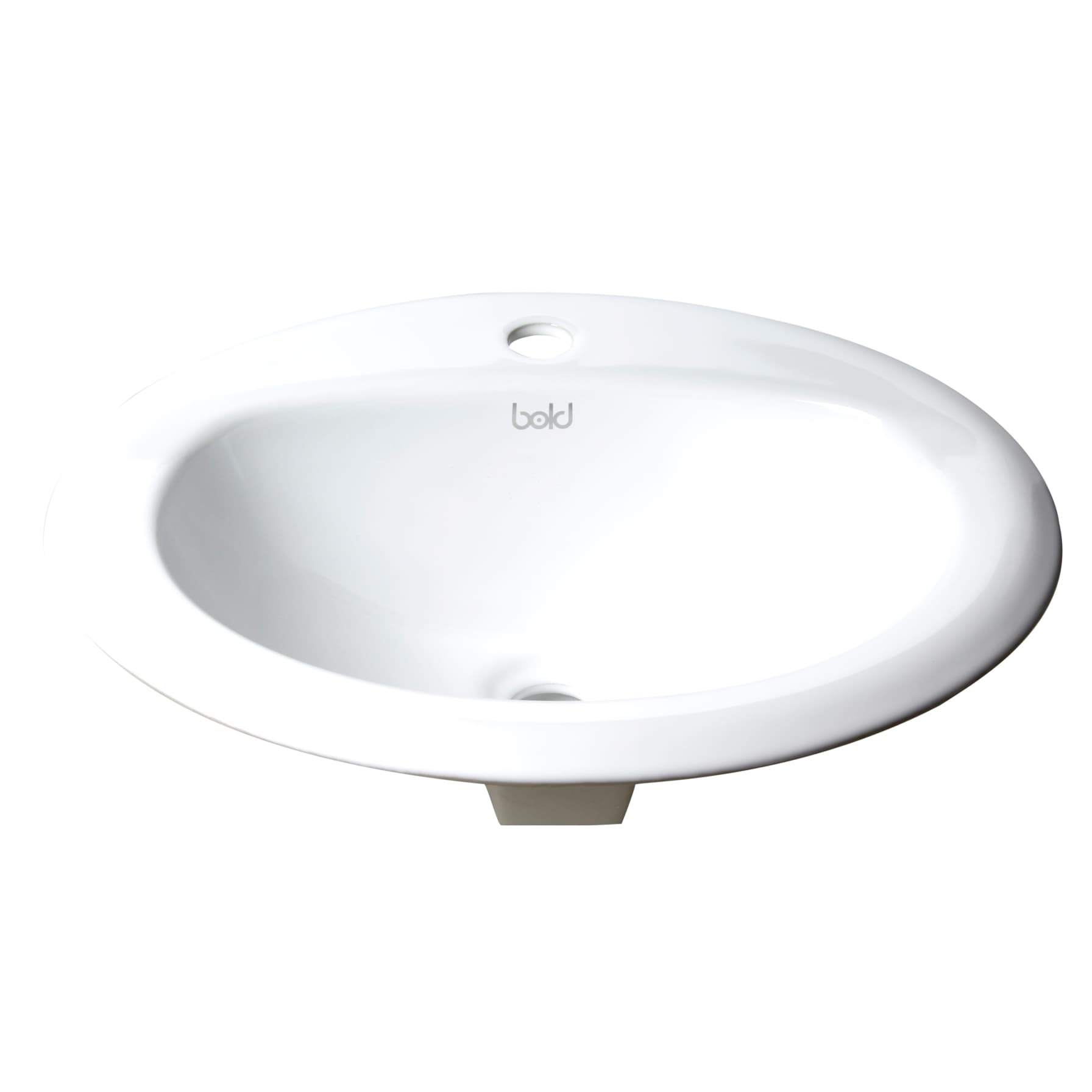 Bold Ceramic Under Counter Basin (51 x 45 x 20 cm, White)