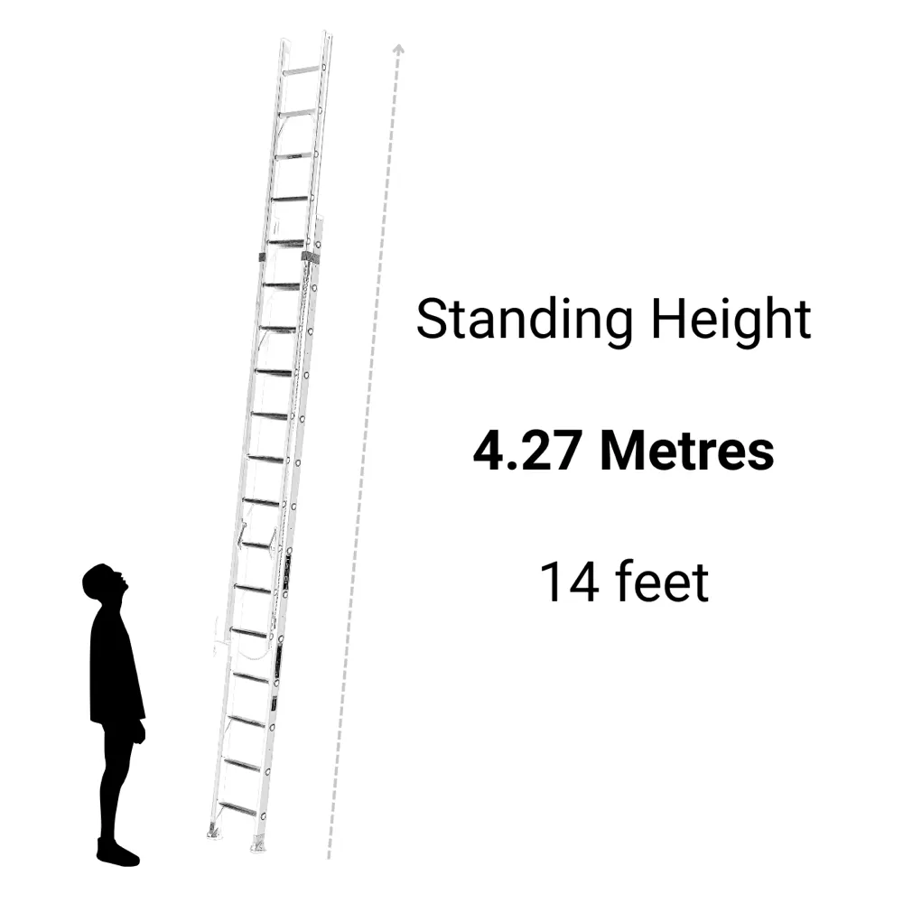 Liberti Aluminium Extension Ladder (4.27 m)